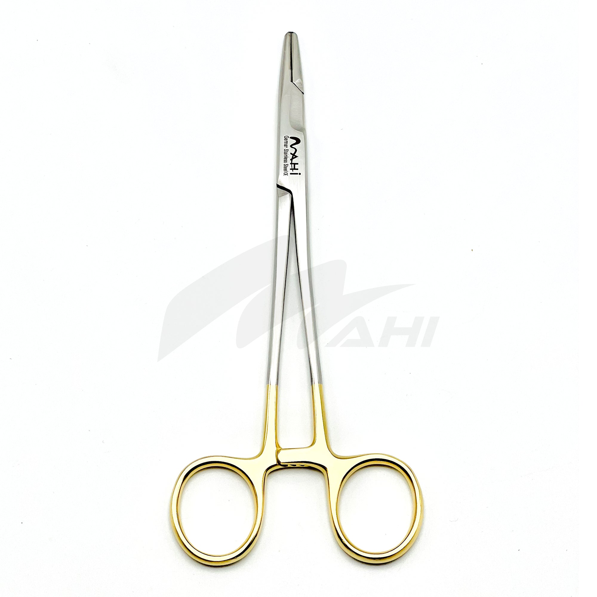 <b>MGD 357</b><br>Olsen Hegar Needle Holder with Scissor (TC) 17cm – German Stainless Steel