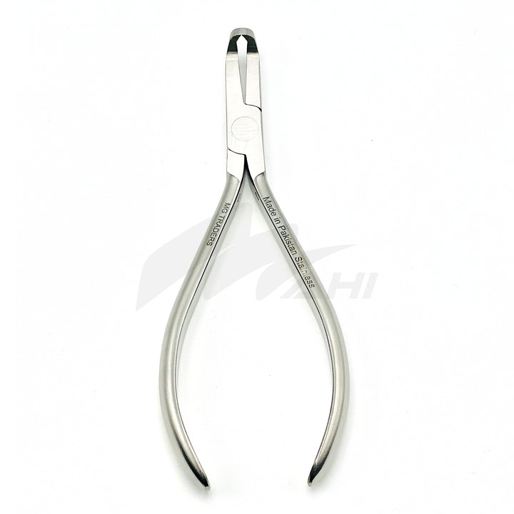<b>MGD 157</b><br> Dental Pliers Bracket Remover ( Angled ) curved German Stainless Steel