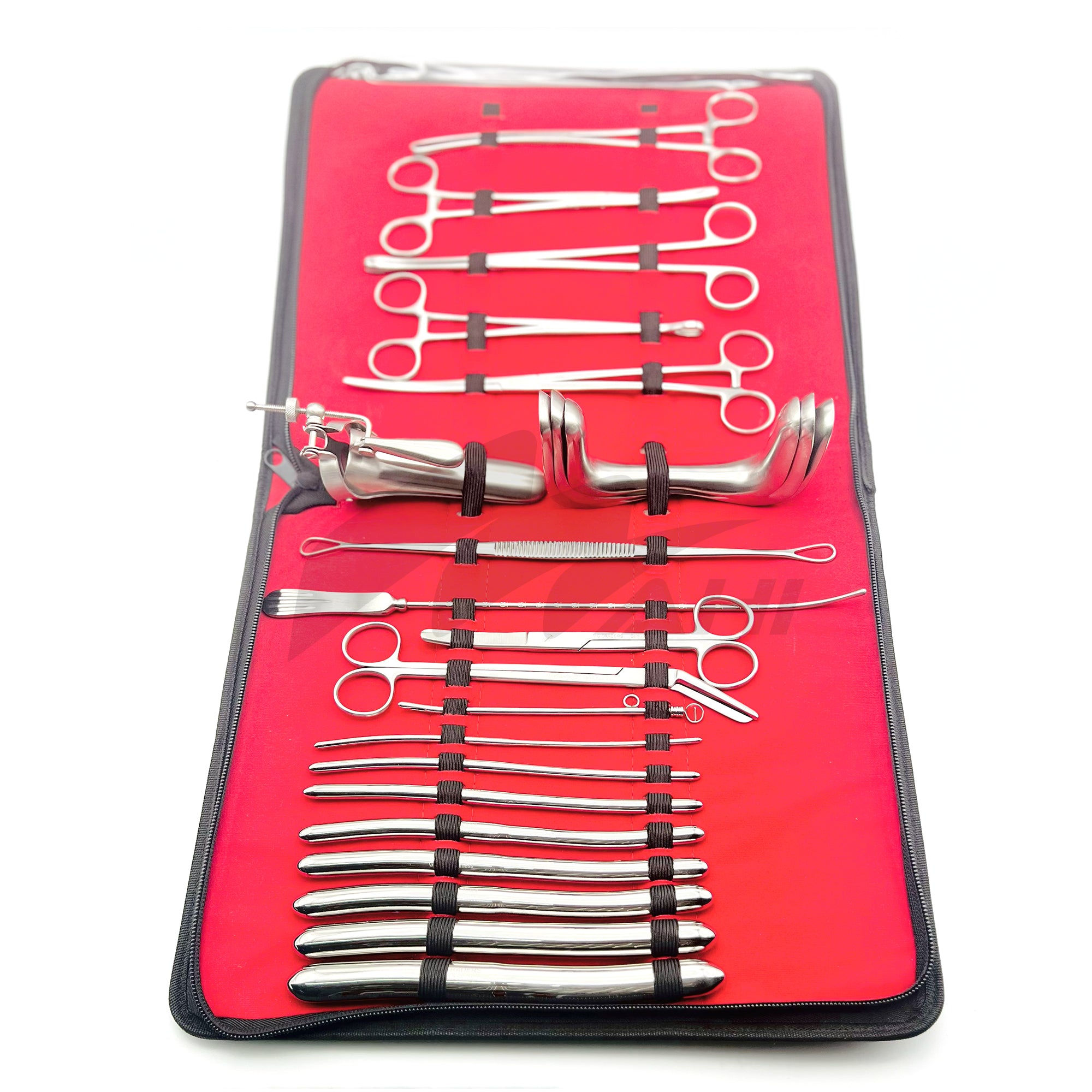 <b>MGS 398</b><br> Dilation & Curettage (D&C) 22Pcs Of Kit German Stainless Steel
