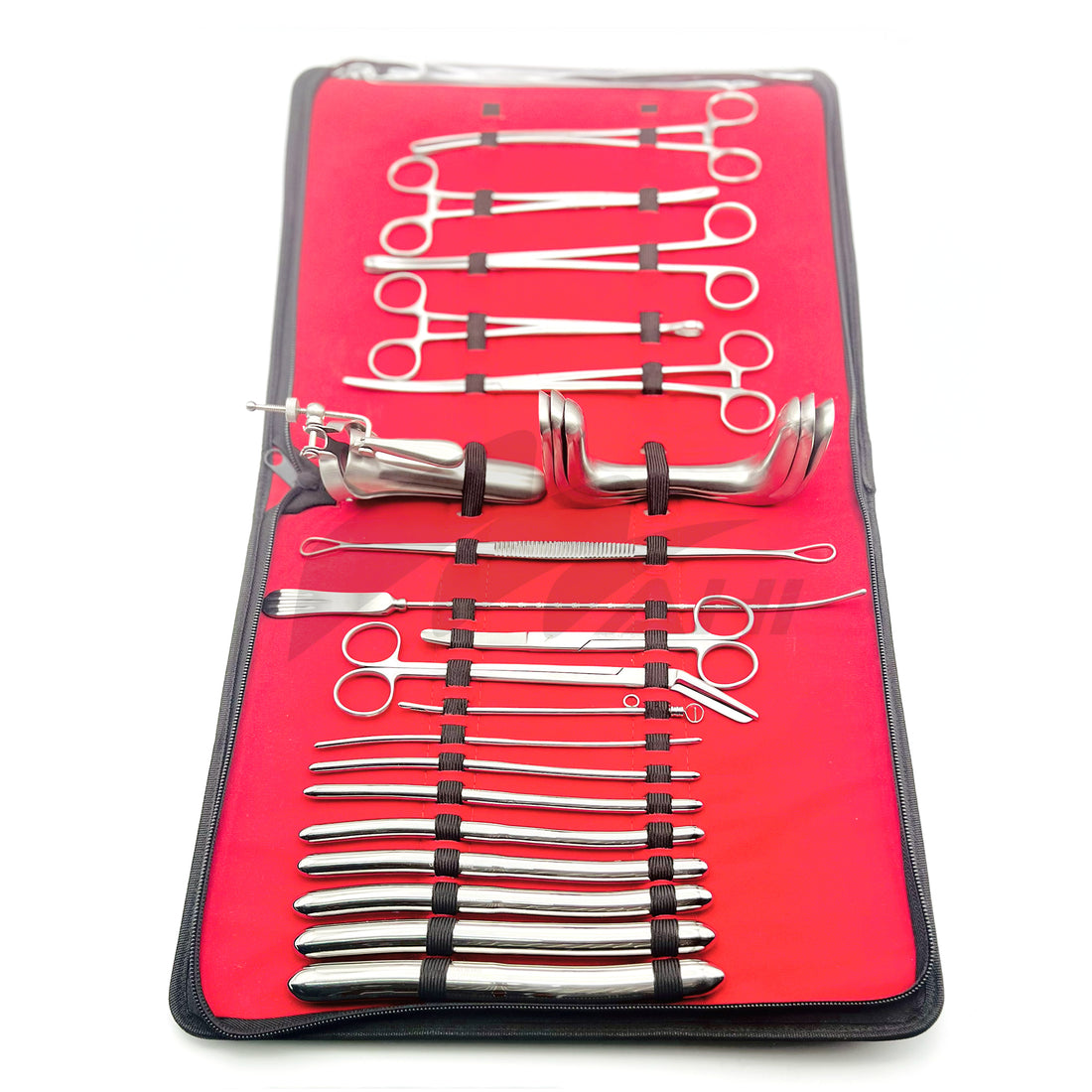 <b>MGS 398</b><br> Dilation & Curettage (D&C) 22Pcs Of Kit German Stainless Steel