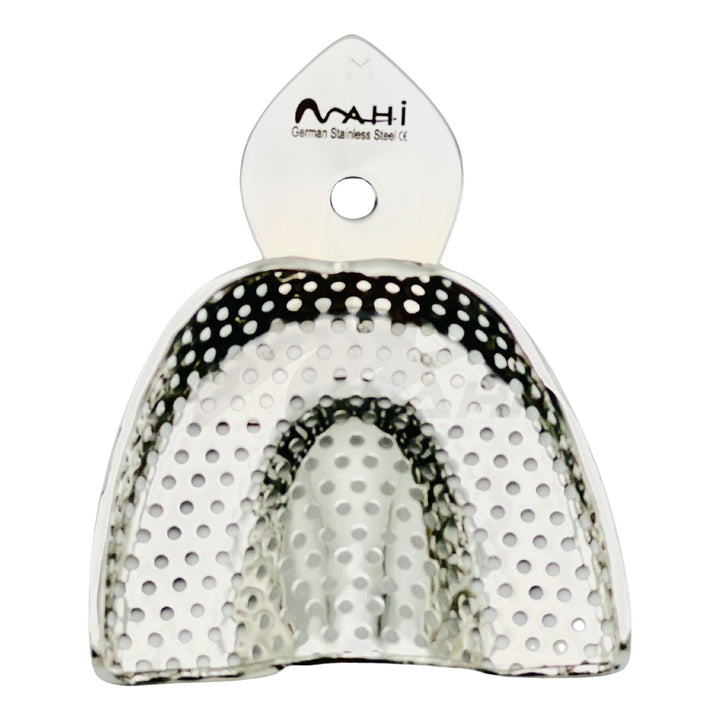 <b>MGD 611</b><br> Impression Trays  (Upper Size Small, Extra Small, Medium, Large, Extra Large) 8Pcs German Stainless Steel