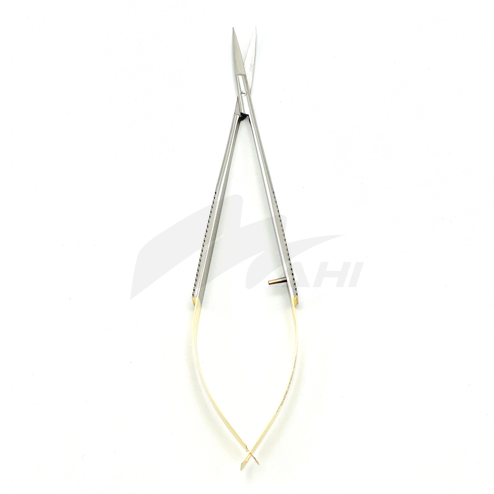 <b>MGD 311</b><br> TC Castroviejo Scissor Flat Handle 14cm Curved – German Stainless Steel