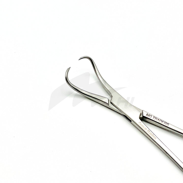 <b>MGD 380</b><br>Backhaus Towel Clamp Forceps 13cm Straight – German Stainless Steel