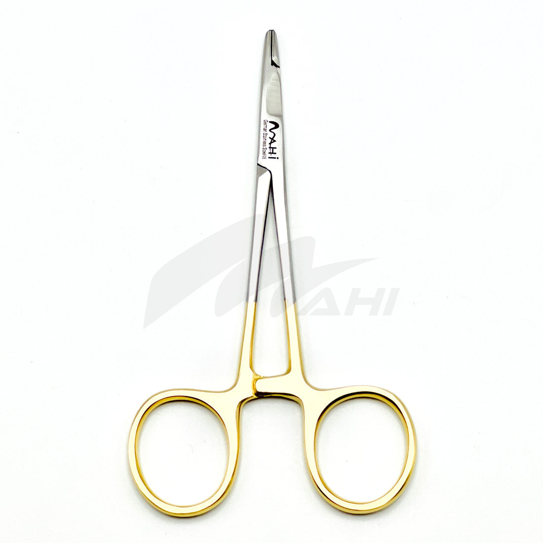 <b>MGD 355</b><br>Olsen Hegar Needle Holder with Scissor (TC) 12cm – German Stainless Steel