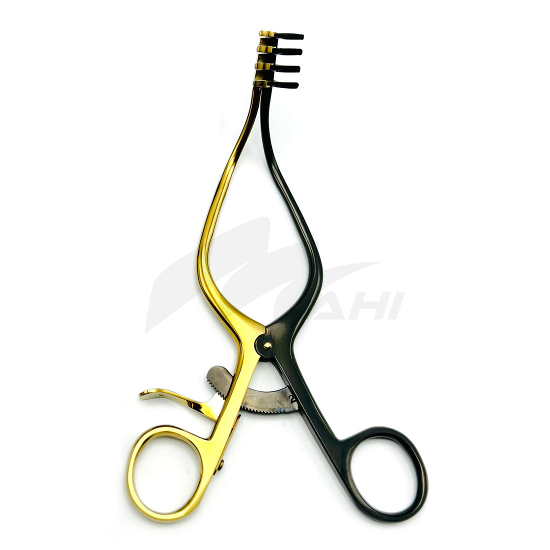 <b>MGS 204</b><br> Self-Retaining Retractor Titanium Coted 20cm German Stainless Steel