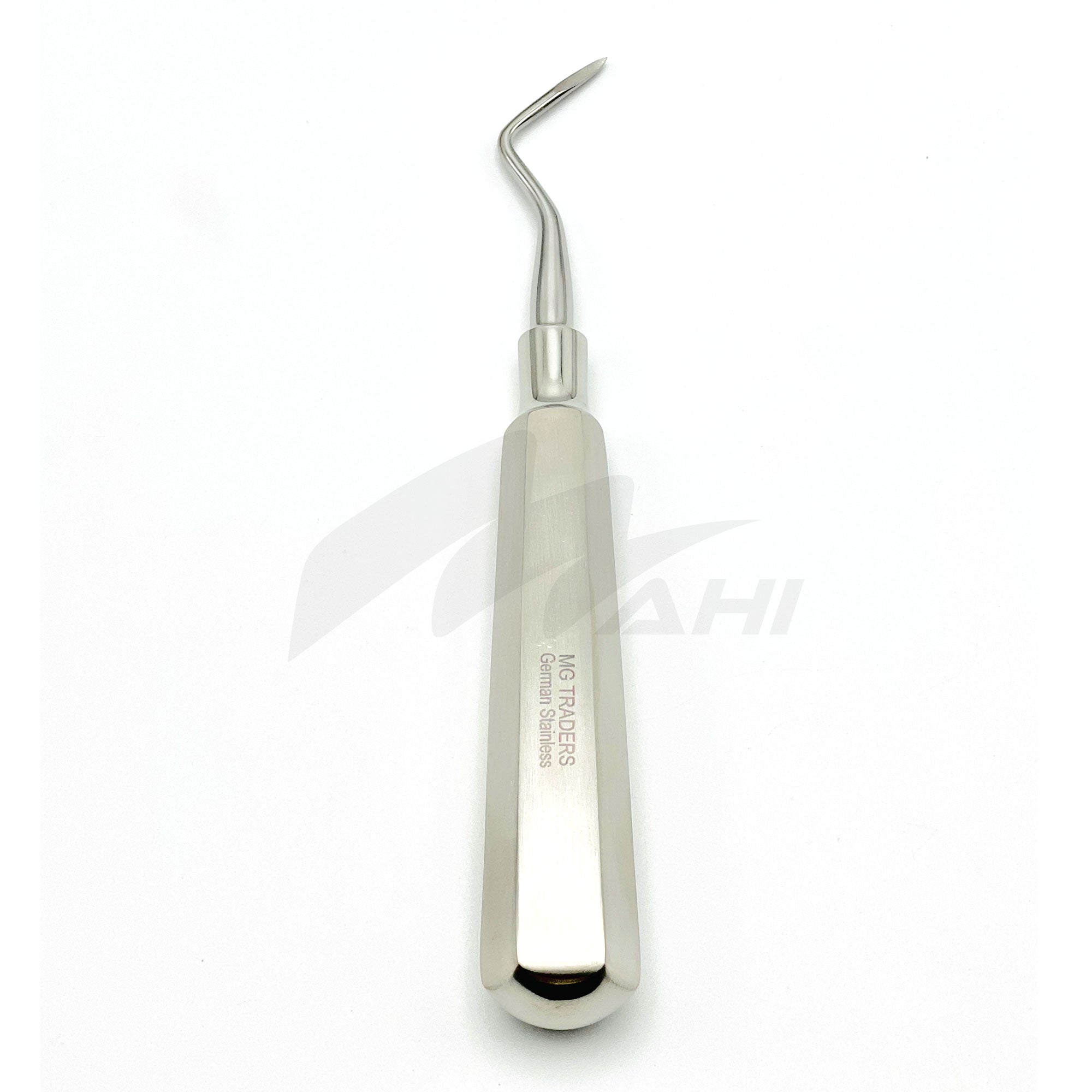 <b>MGD 201</b><br>Heidbrink Elevator Curved Left – German Stainless Steel