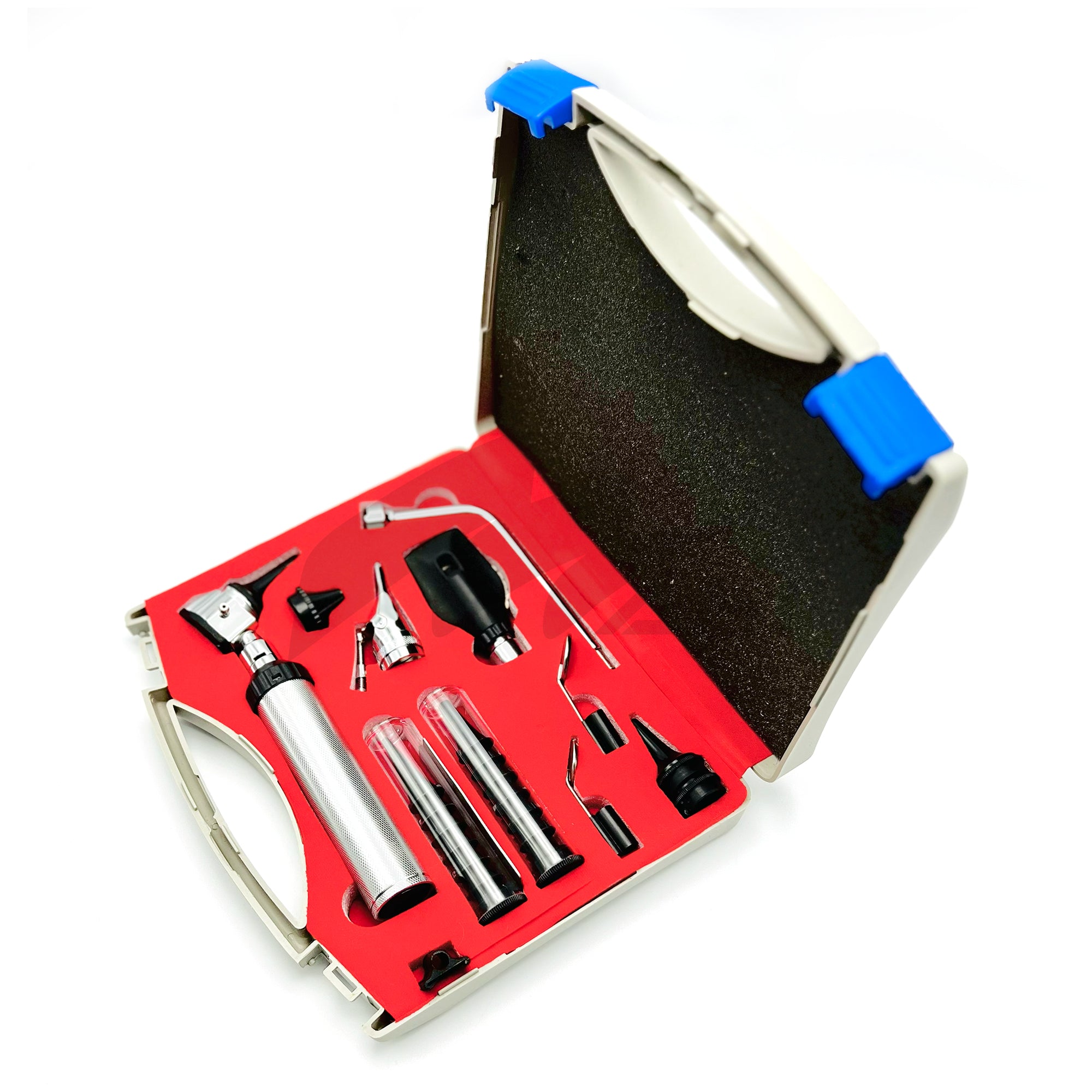 <b>MGS 385</b><br> ENT Diagnostic Complete Set With Ophthalmoscope  German Stainless Steel