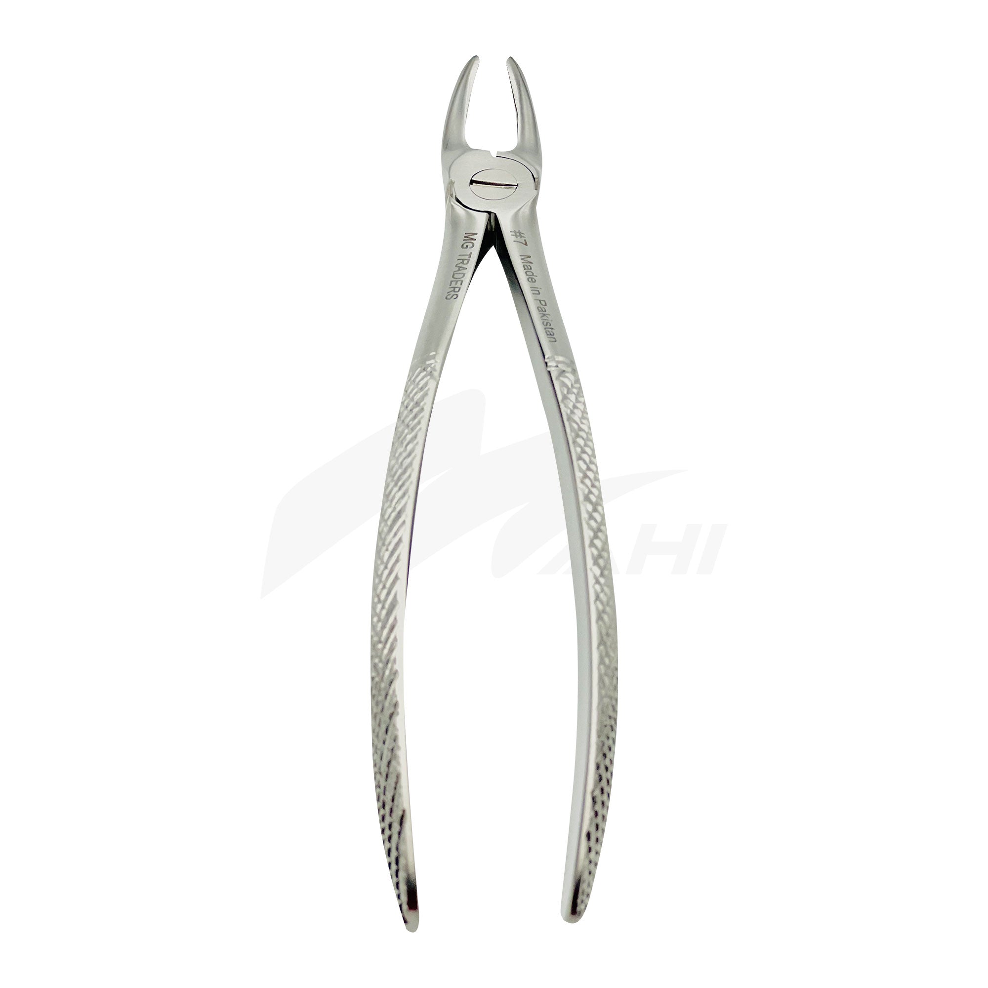 <b>MGD 102</b><br> Extracting Forceps no.7  Upper Pre Molars German Stainless Steel