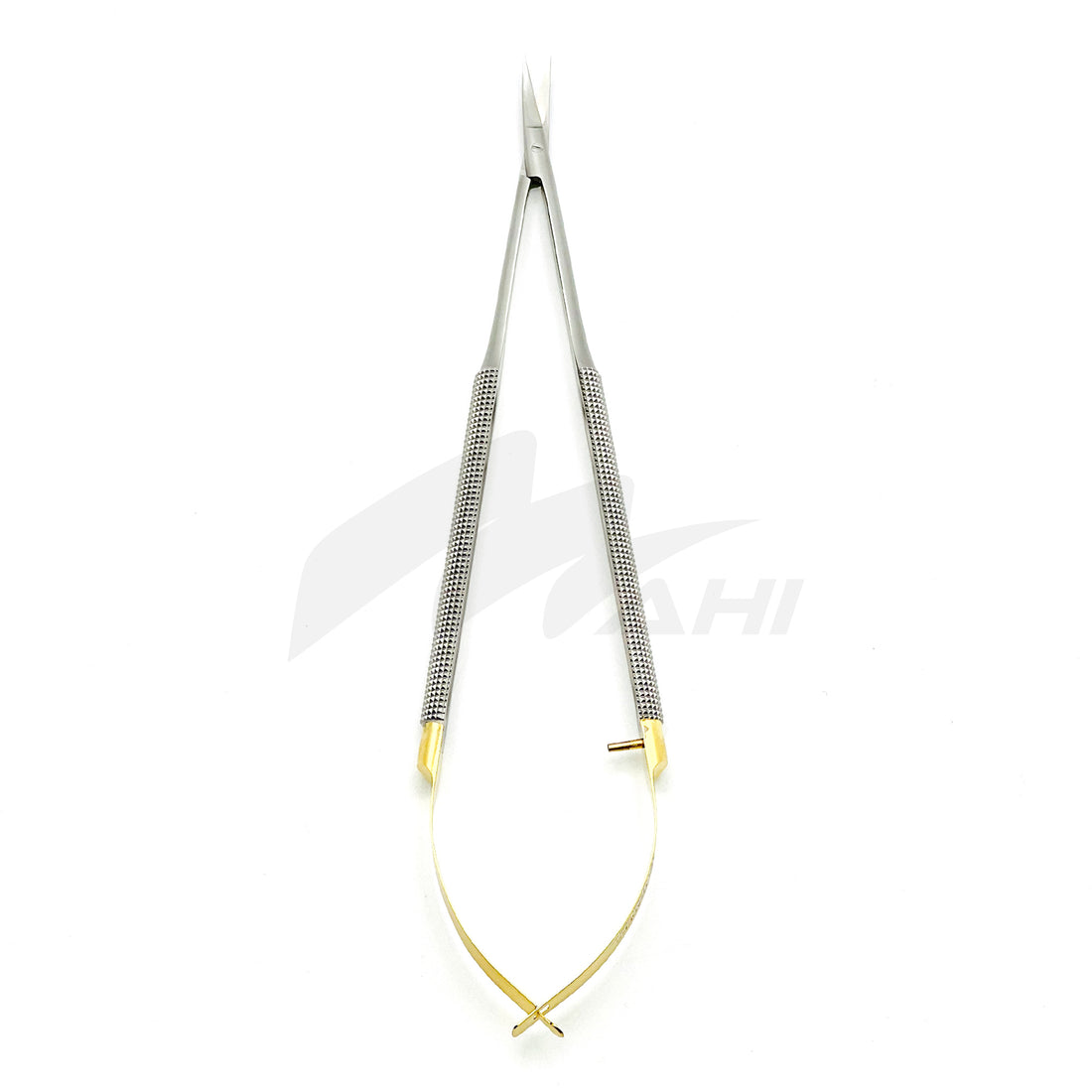 <b>MGD 310</b><br>TC Castroviejo Scissor Flat Handle 17cm Curved – German Stainless Steel