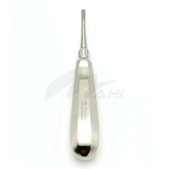 <b>MGD 216</b><br> Elevators & Luxator  4mm Point Curved German Stainless Steel