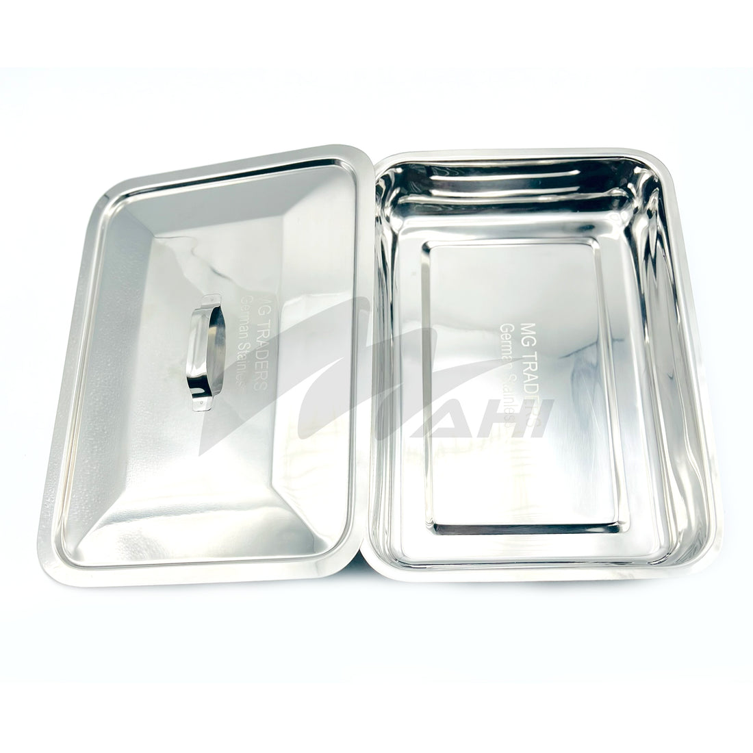 <b>MGS 376</b><br> Instruments Tray (Size1Ox12) (Depth 2lnch)  German Stainless Steel