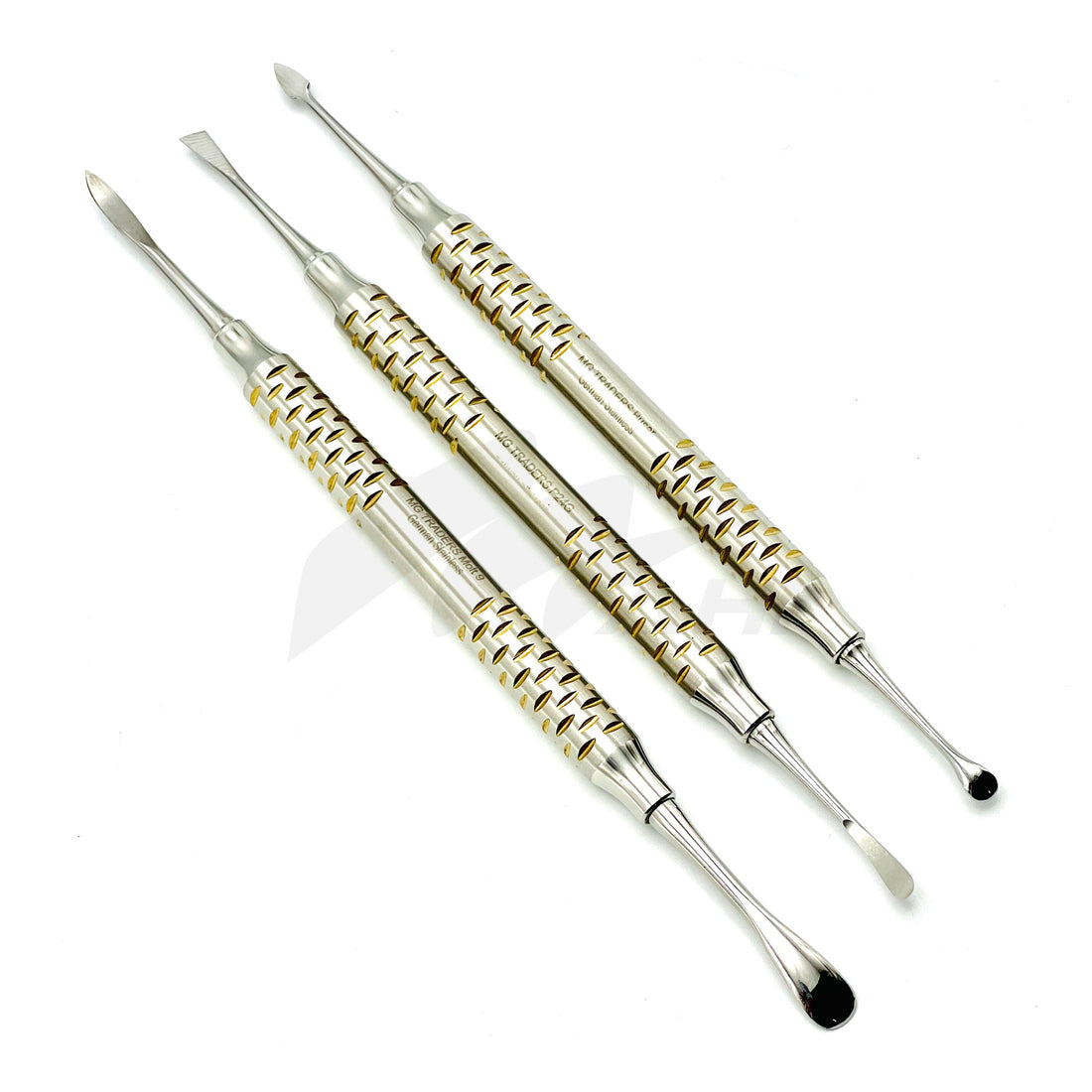 <b>MGD 472</b><br> Surgery Surgical Thick Handle (1 p24-g) (2Buser) (3molt9) German Stainless Steel
