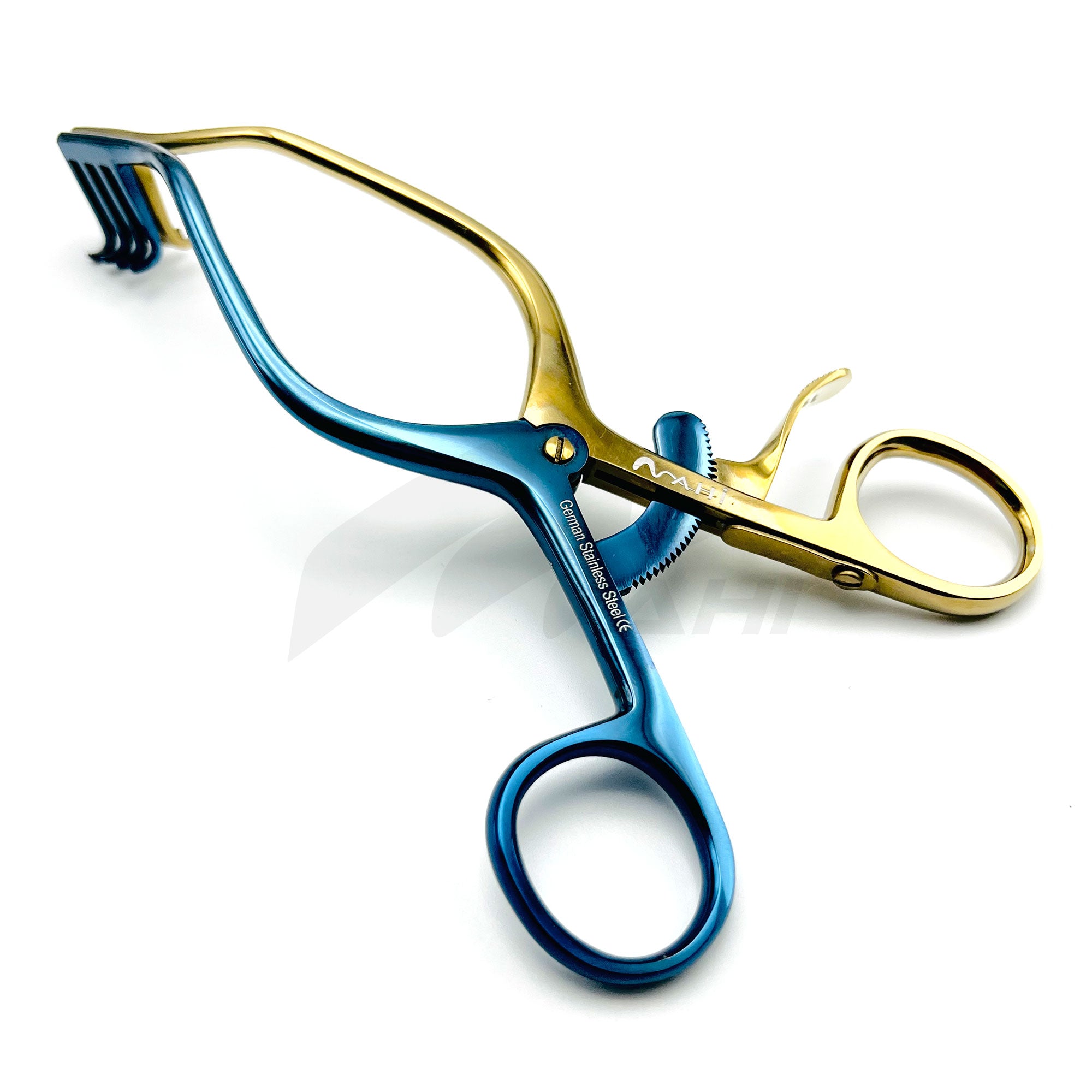 <b>MGS 204</b><br> Self-Retaining Retractor Titanium Coted 20cm German Stainless Steel