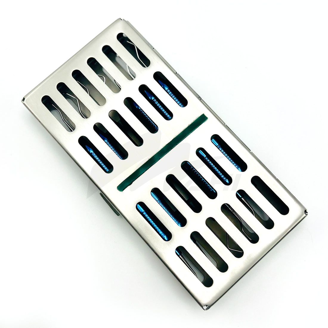 <b>MGD 488</b><br> Gracey Curette 7pcs Blue Thick Handle German Stainless Steel