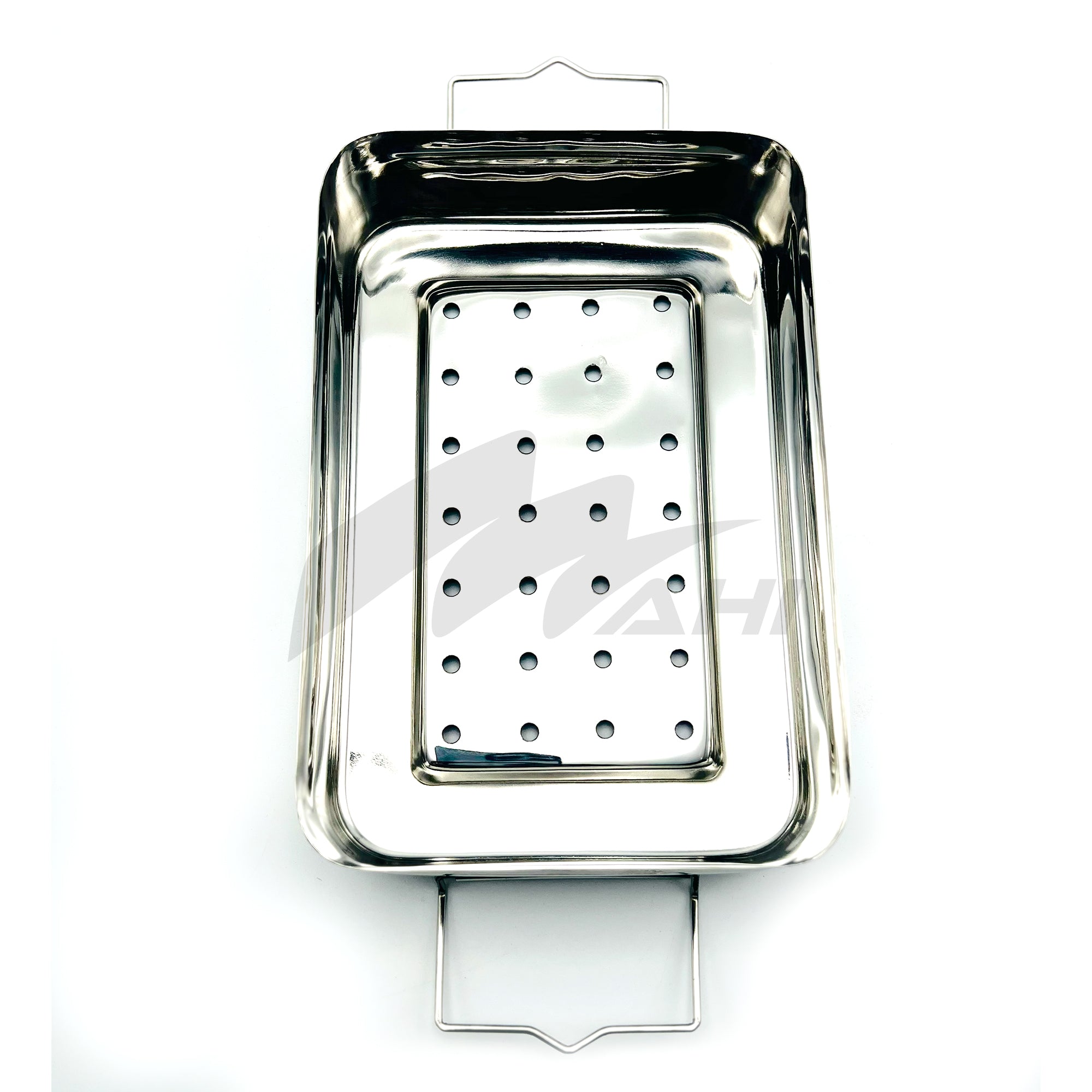<b>MGS 379</b><br> Instruments Box With Lock (Size 8x16) (Depth 4lnch) German Stainless Steel