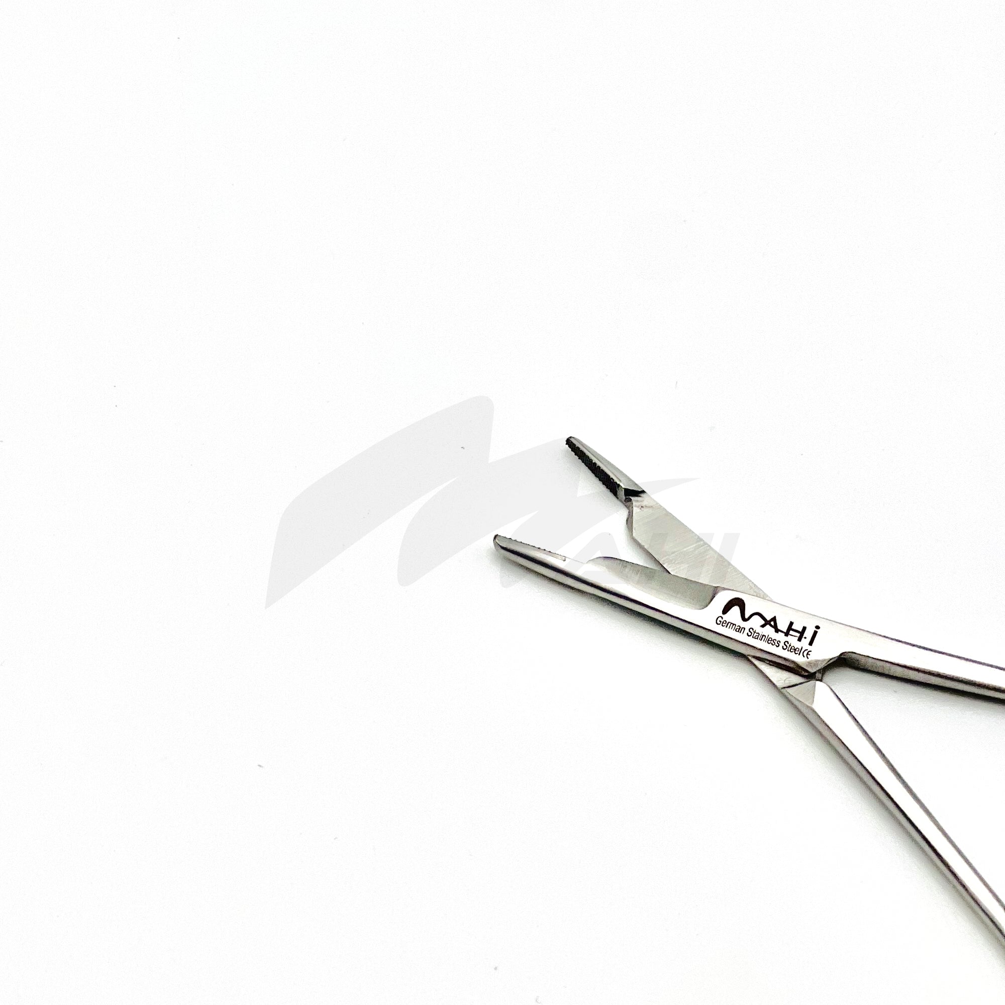 <b>MGD 355</b><br>Olsen Hegar Needle Holder with Scissor (TC) 12cm – German Stainless Steel