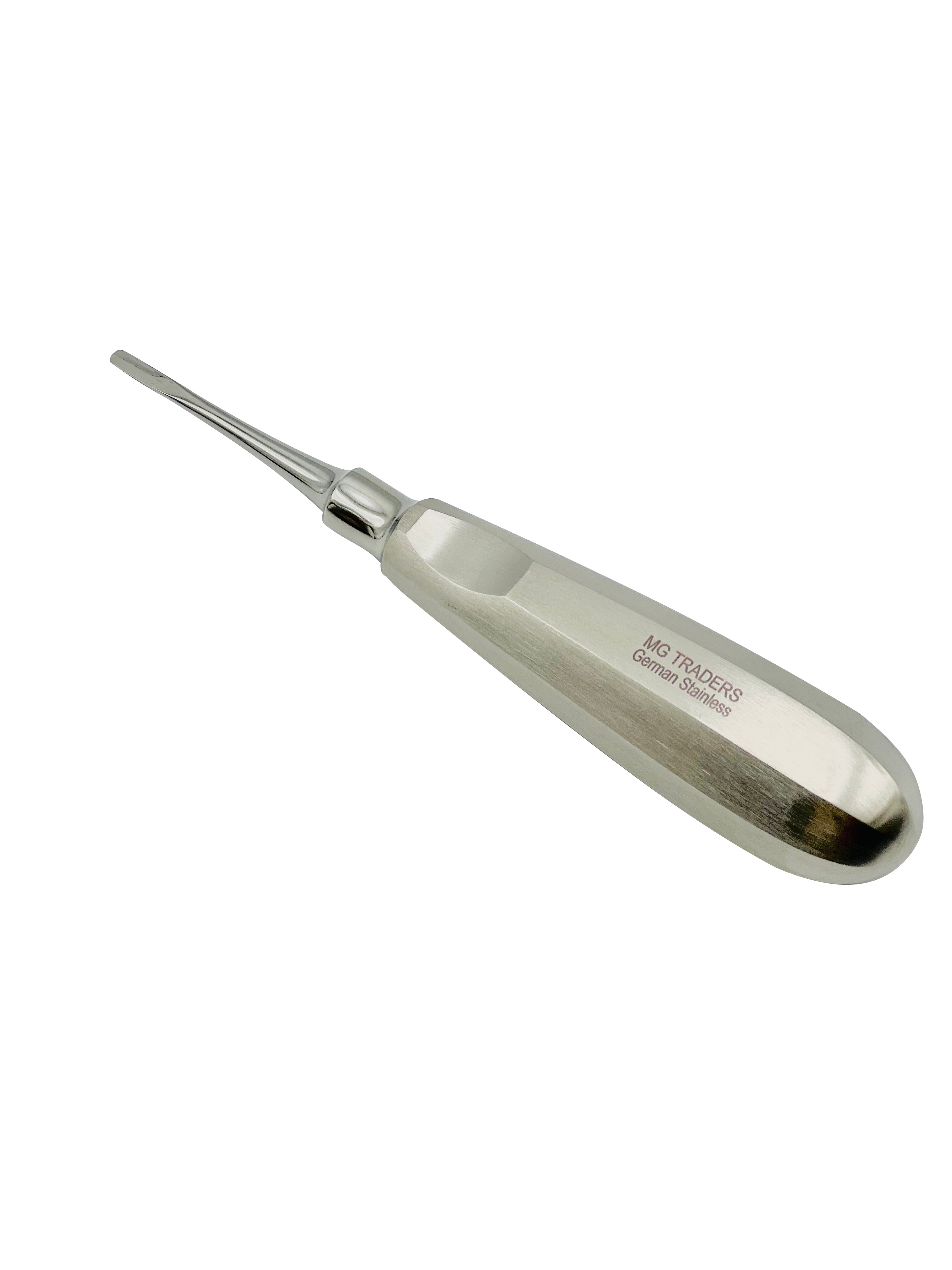 <b>MGD 217</b><br> Elevators & Luxator 4mm Point Straight / Curved / German Stainless Steel 2Pcs Set