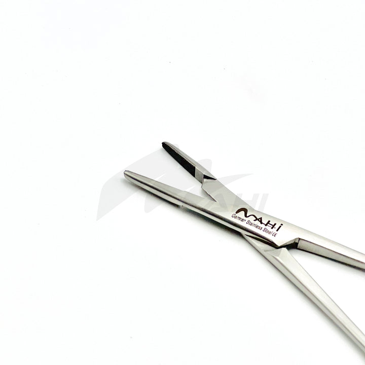 <b>MGD 356</b><br>Olsen Hegar Needle Holder with Scissor (TC) 14cm – German Stainless Steel