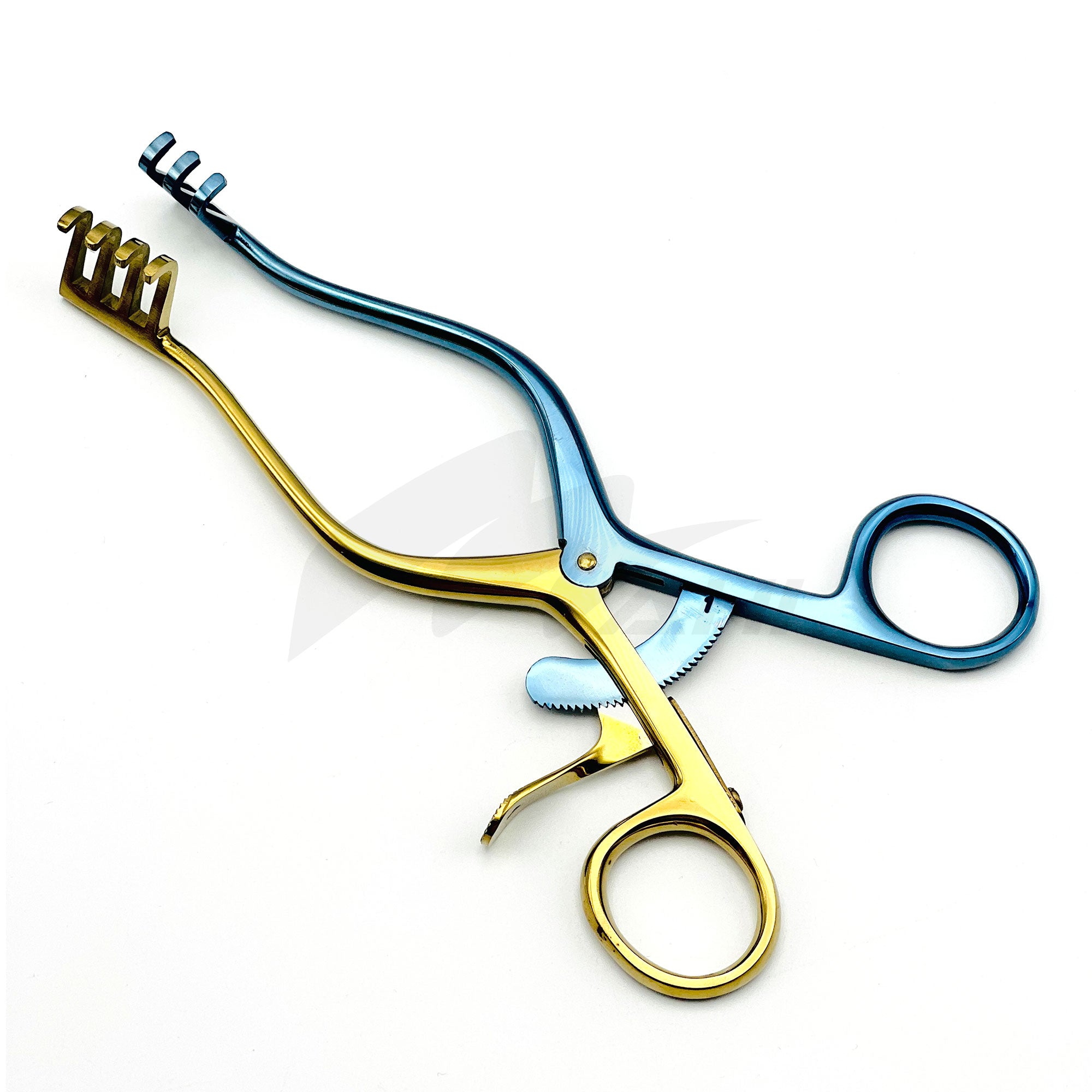 <b>MGS 206</b><br> Self-Retaining Retractor Titanium Coted 16cm German Stainless Steel