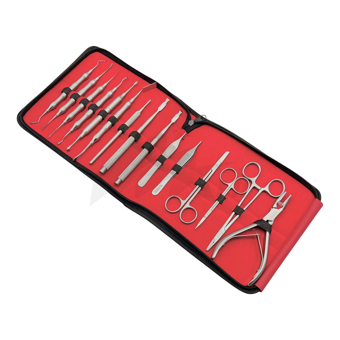 <b>MGD 641</b><br> Dental Surgery  Instrument  15Pcs Of Kit  German Stainless Steel