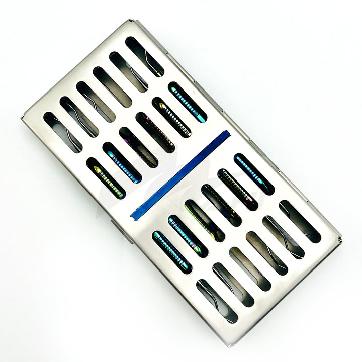 <b>MGD 487</b><br> Gracey Curette 7pcs Multi With Thick Handle German Stainless Steel