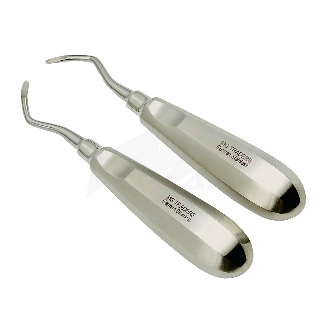 <b>MGD 211</b><br> Roots Elevators Miller Left / Right German Stainless Steel 2Pcs Set
