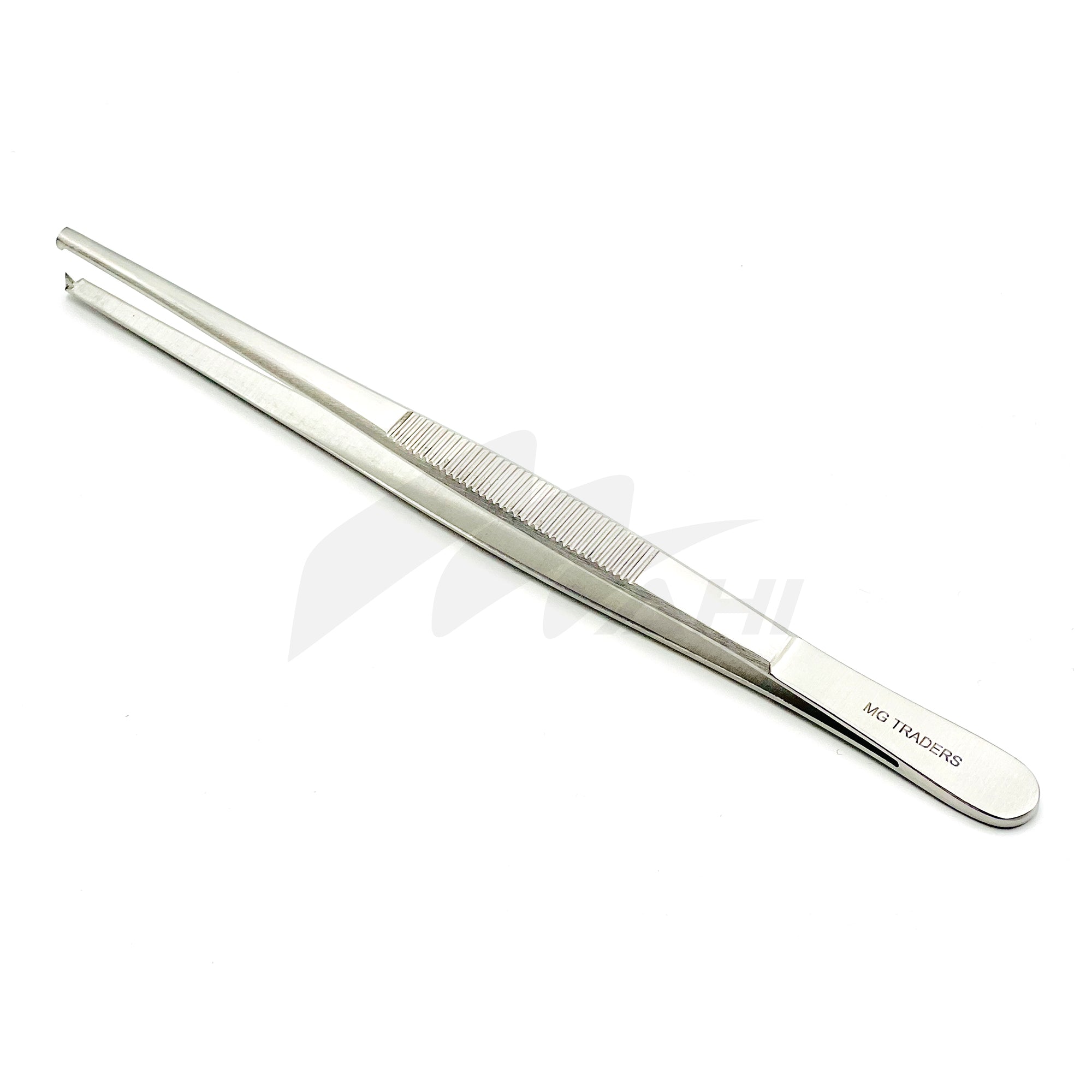 <b>MGS 332 </b><br> Tweezer Tissue Kocher Forceps 18cm German Stainless Steel