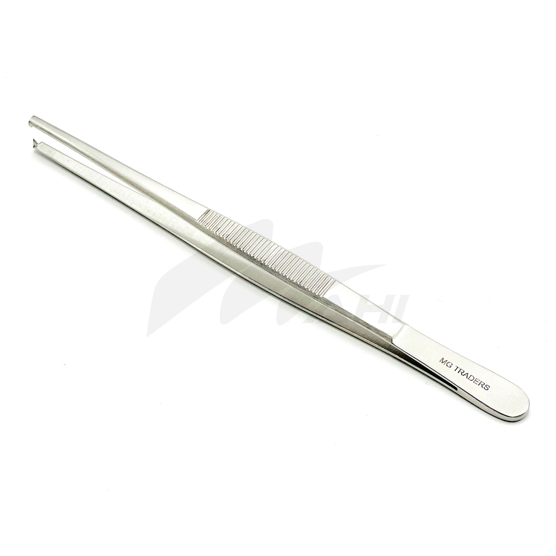 <b>MGS 332 </b><br> Tweezer Tissue Kocher Forceps 18cm German Stainless Steel
