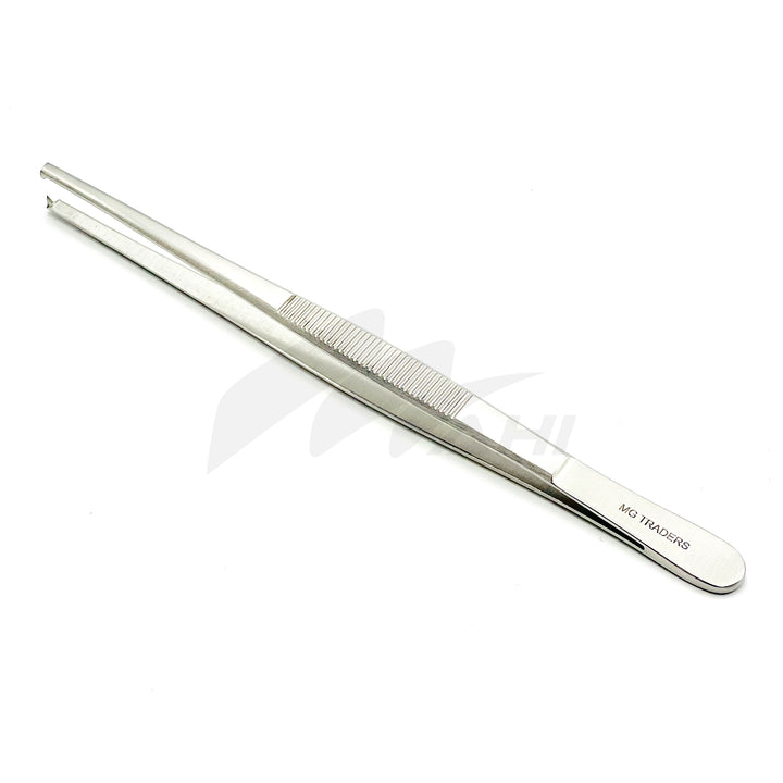 <b>MGS 332 </b><br> Tweezer Tissue Kocher Forceps 18cm German Stainless Steel