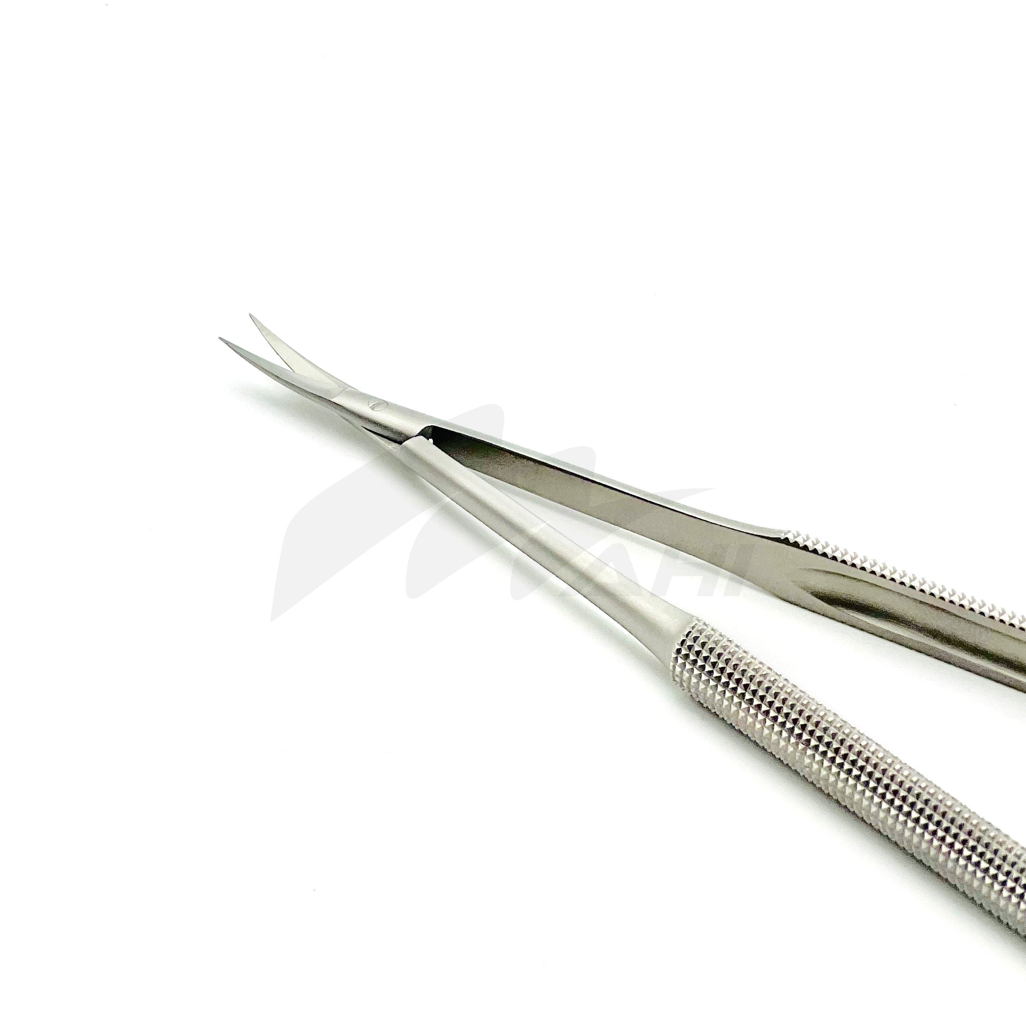 <b>MGD 310</b><br>TC Castroviejo Scissor Flat Handle 17cm Curved – German Stainless Steel