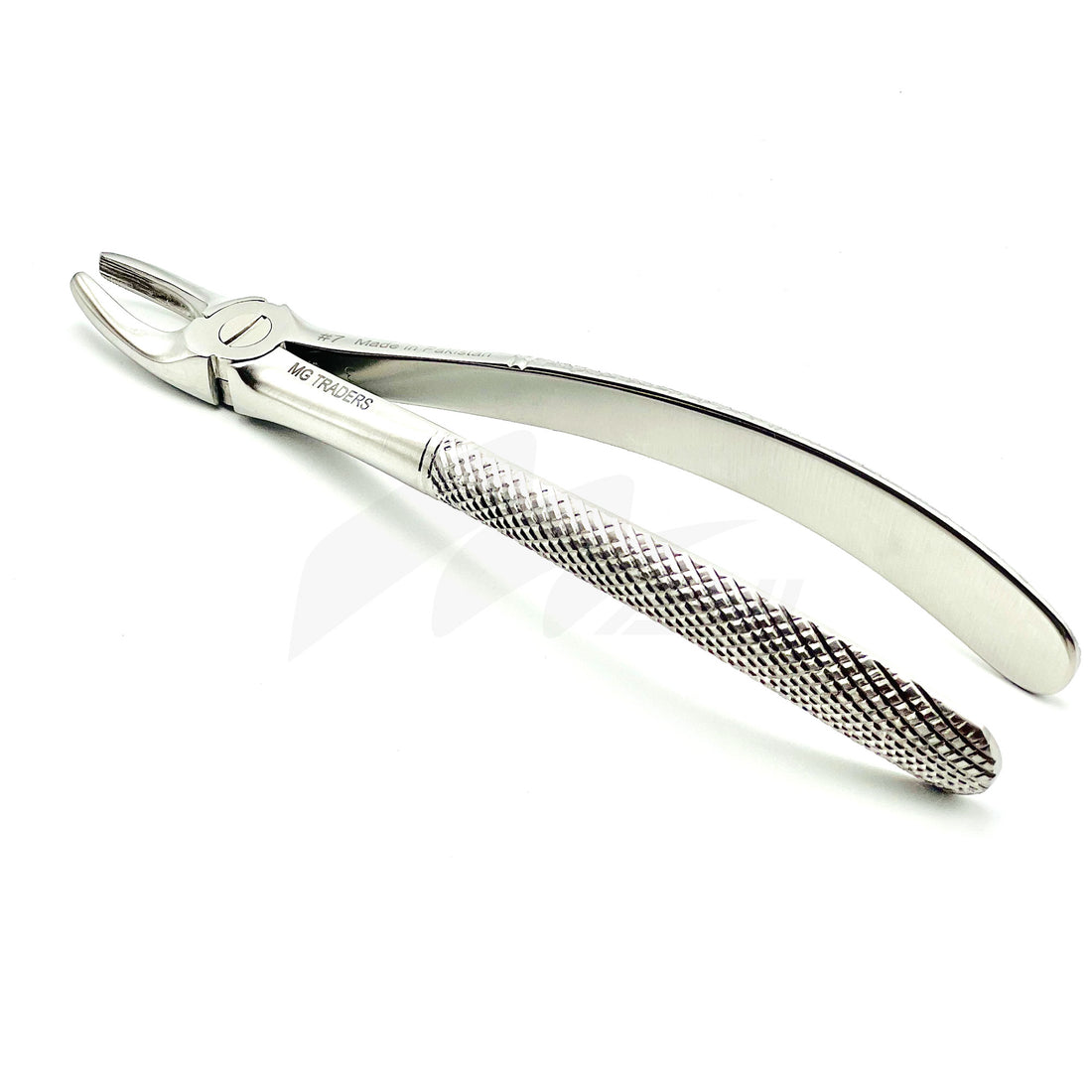 <b>MGD 102</b><br> Extracting Forceps no.7  Upper Pre Molars German Stainless Steel