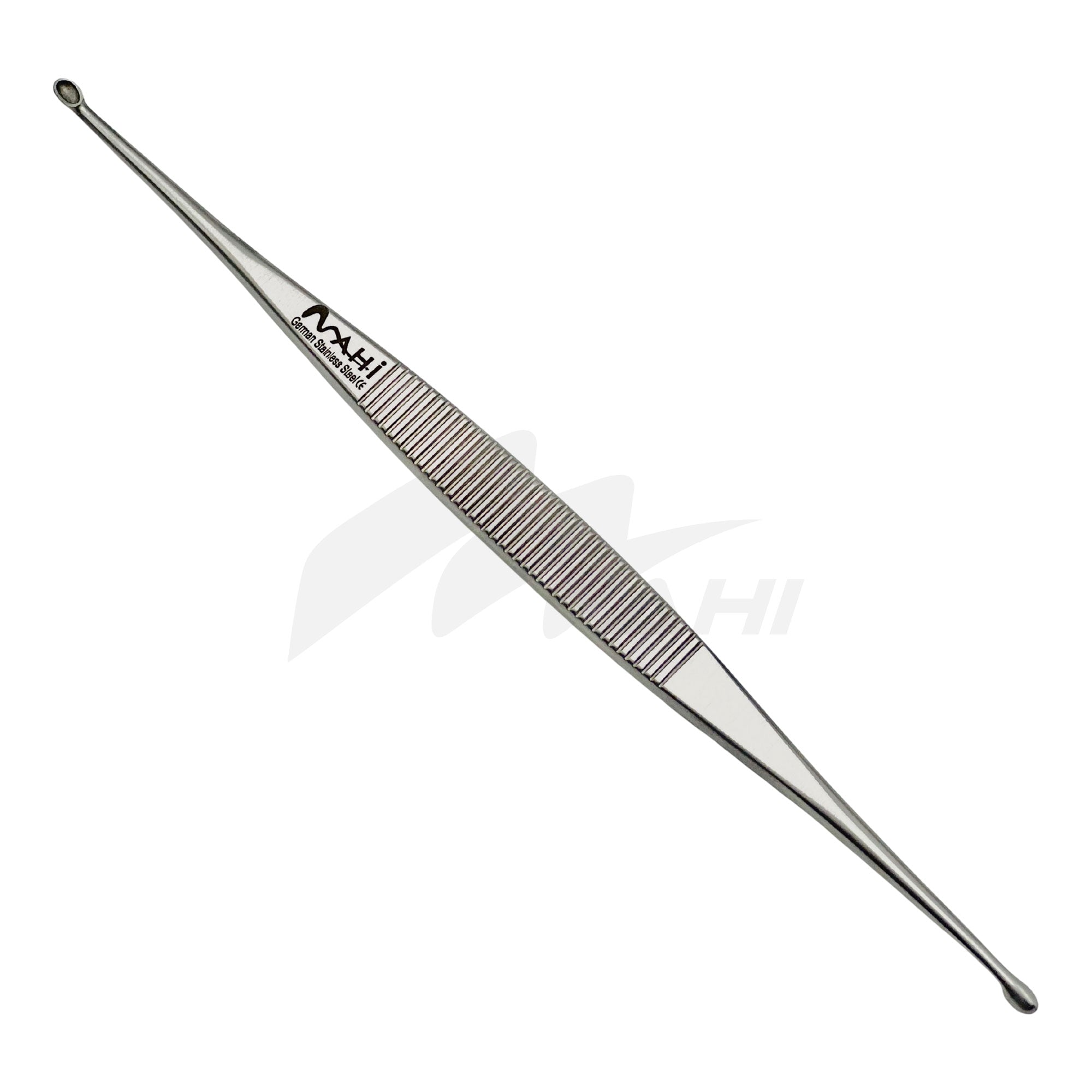 <b>MGD 621</b><br> Bone Curette Double End  (2mm spoon) 17cm German Stainless Steel