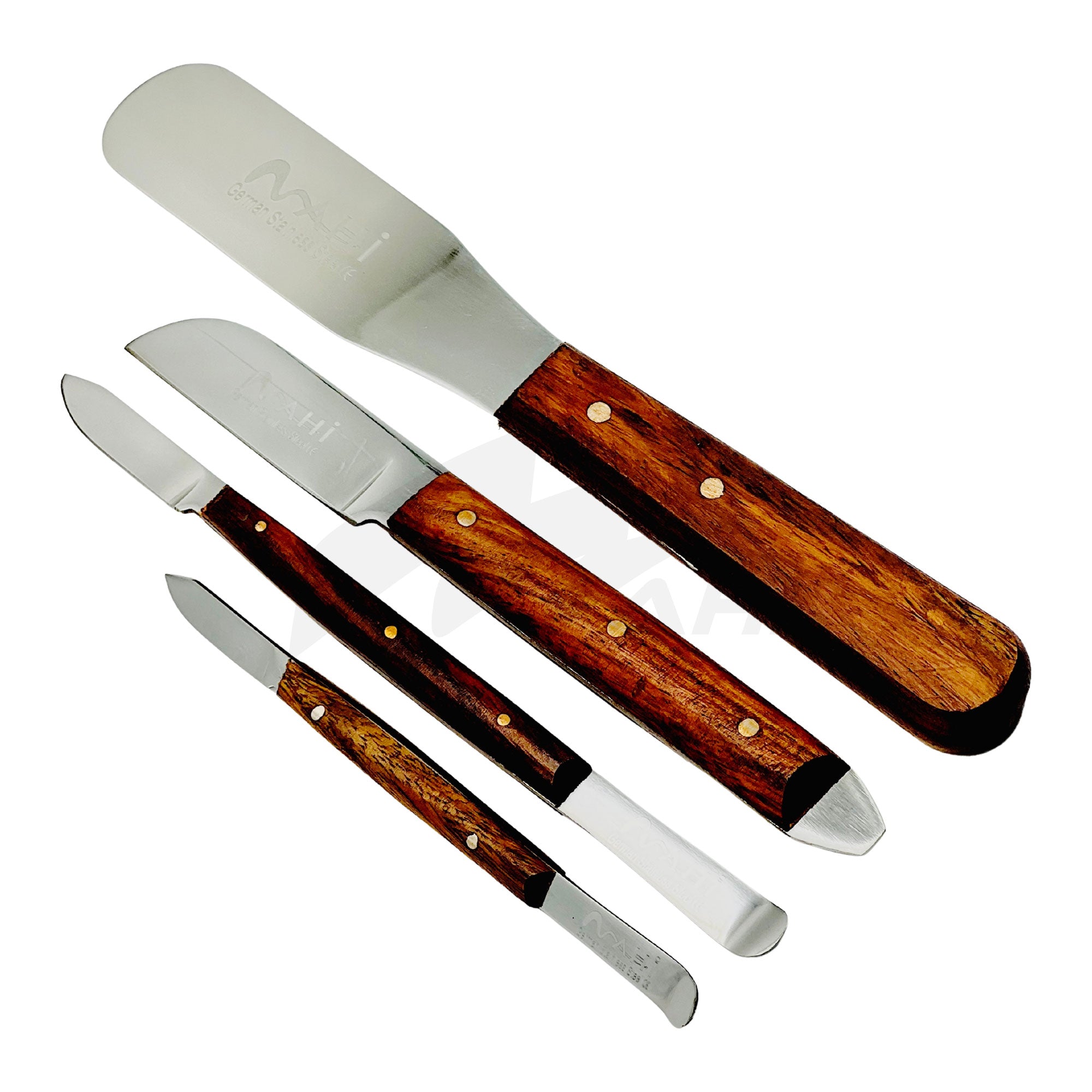 <b>MGD 626</b><br> Dental Fahenstcok Knives Olaster  Alignment Spatula 4Pcs Kit German Stainless Steel