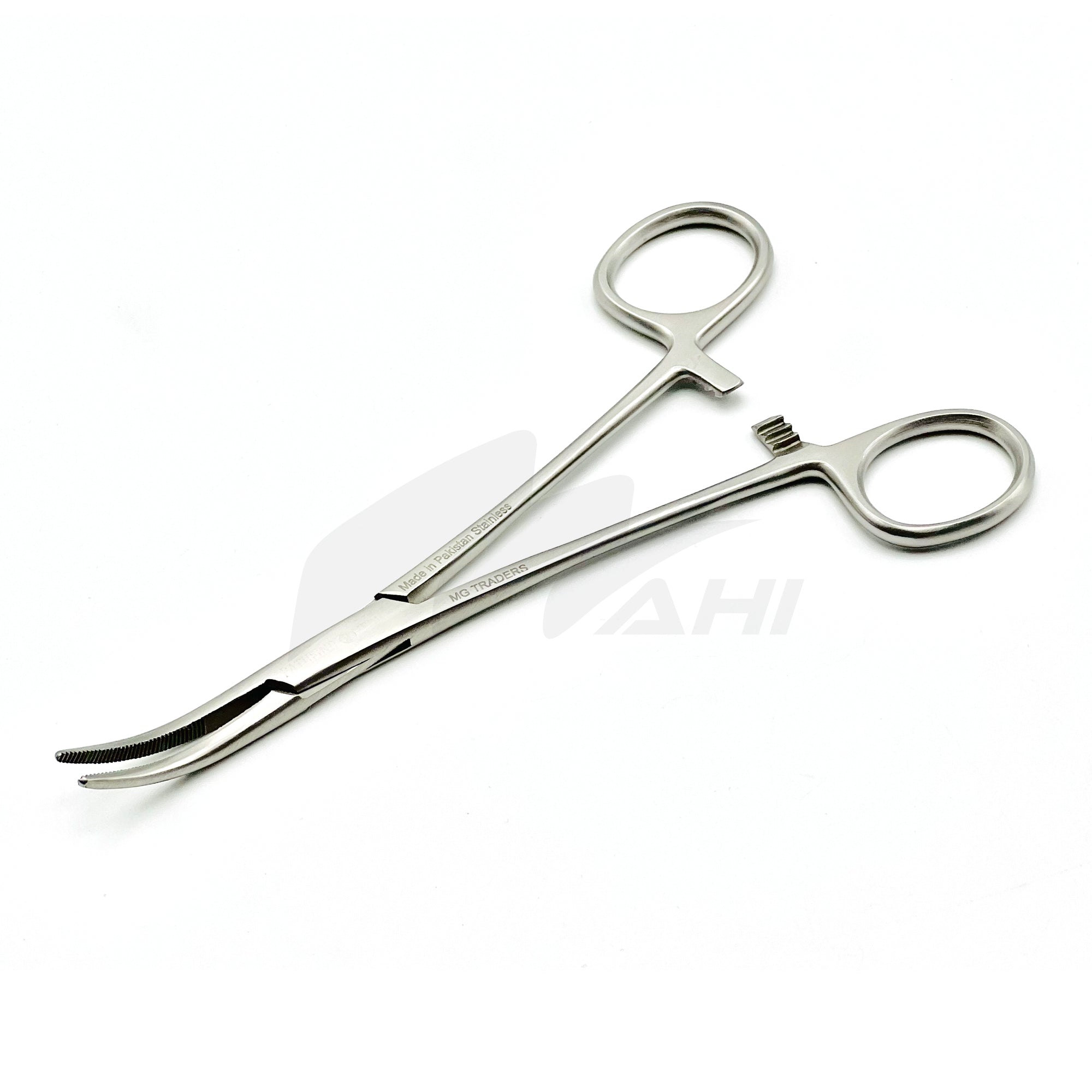 <b>MGS 299</b><br> RT Forceps Curved 21cm – German Stainless Steel