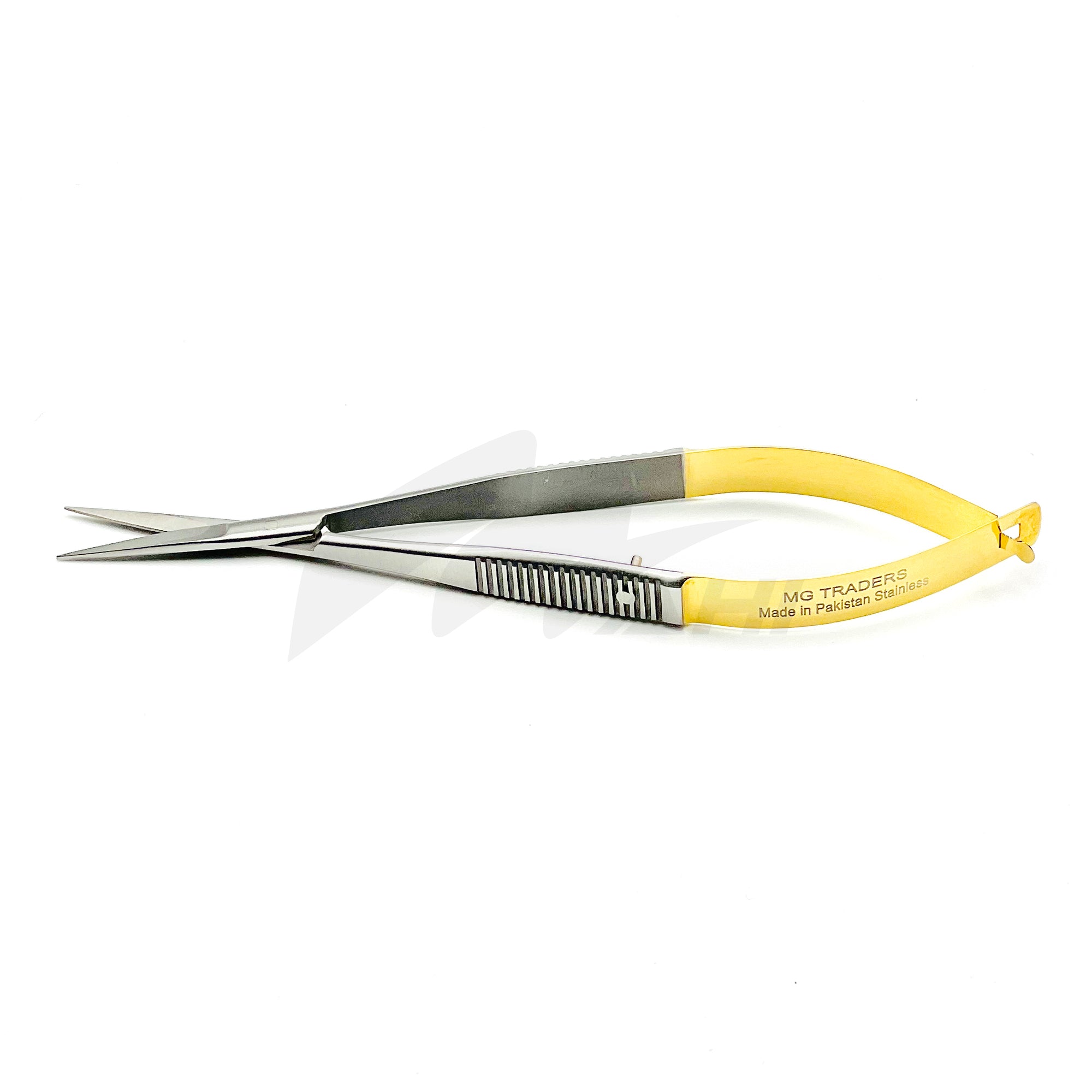 <b>MGD 312</b><br>TC Castroviejo Scissor Flat Handle 12cm Straight – German Stainless Steel