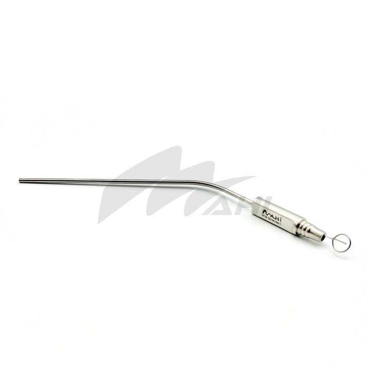 <b>MGS 318</b><br> Nasal Suction Tip 18cm German Stainless Steel