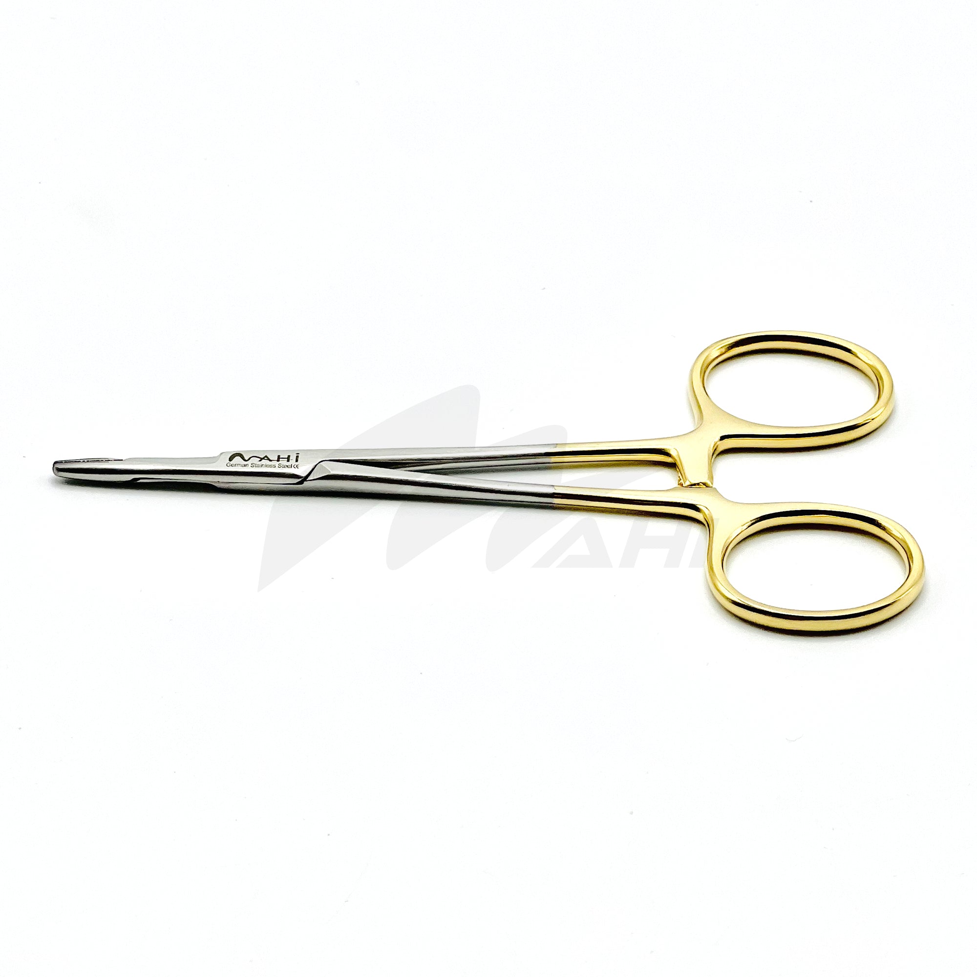 <b>MGD 355</b><br>Olsen Hegar Needle Holder with Scissor (TC) 12cm – German Stainless Steel