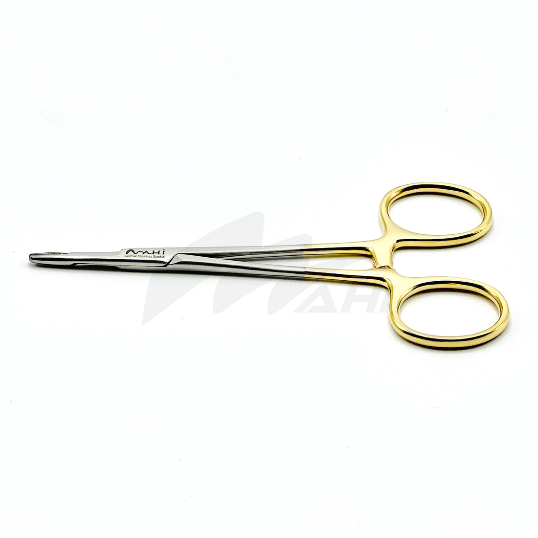 <b>MGD 355</b><br>Olsen Hegar Needle Holder with Scissor (TC) 12cm – German Stainless Steel
