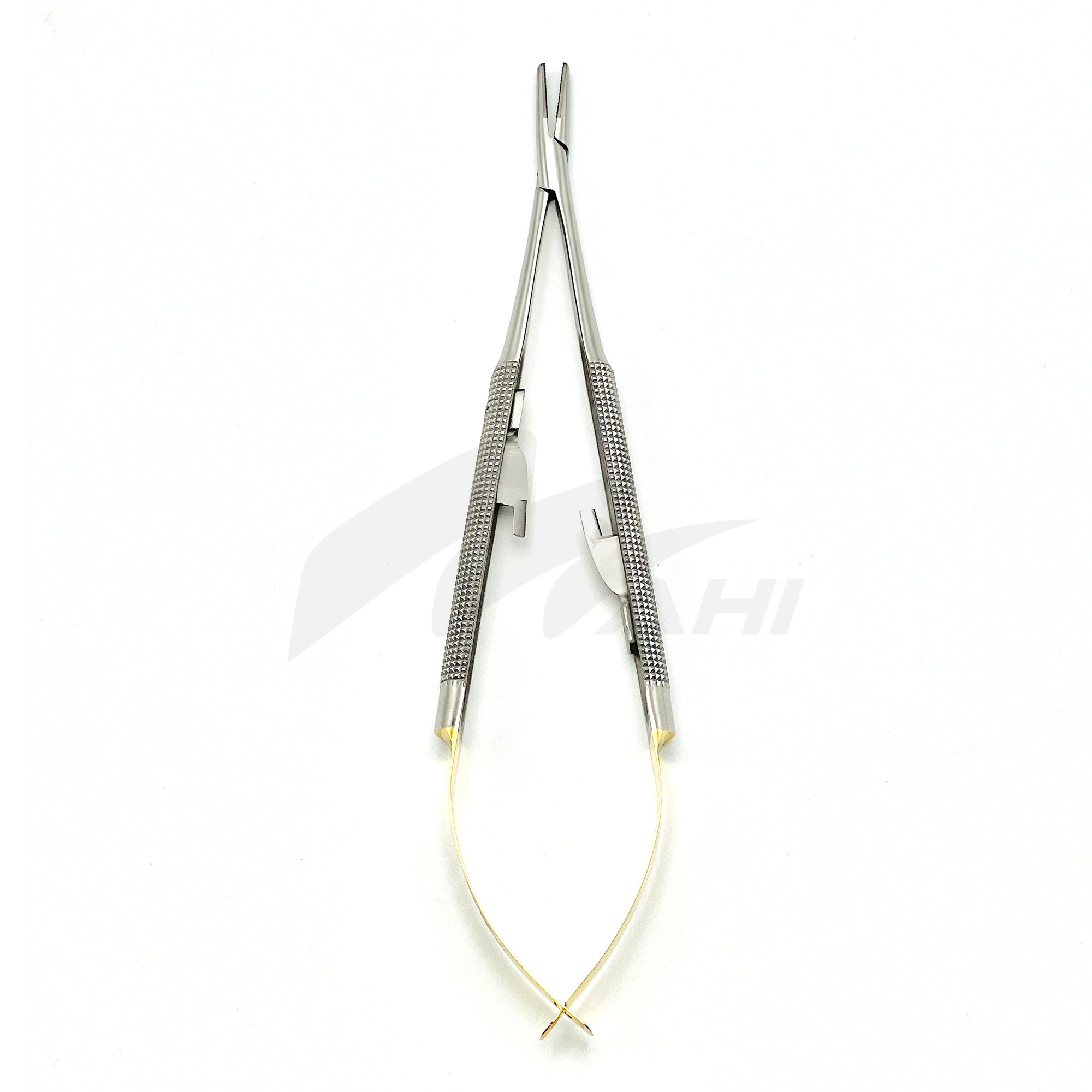<b>MGD 332 </b><br> TC Castroviejo Needle Holder Flat Handle 14cm Straight – German Stainless Steel