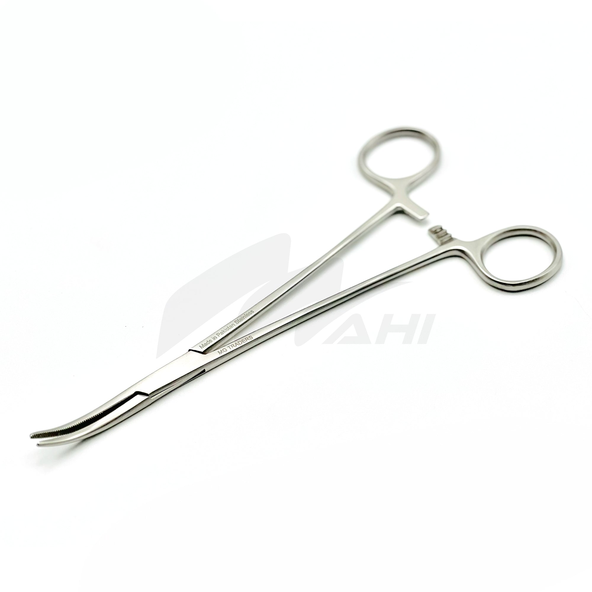 <b>MGS 295</b><br> Hemostats Kelly Forceps Curved 20cm – German Stainless Steel