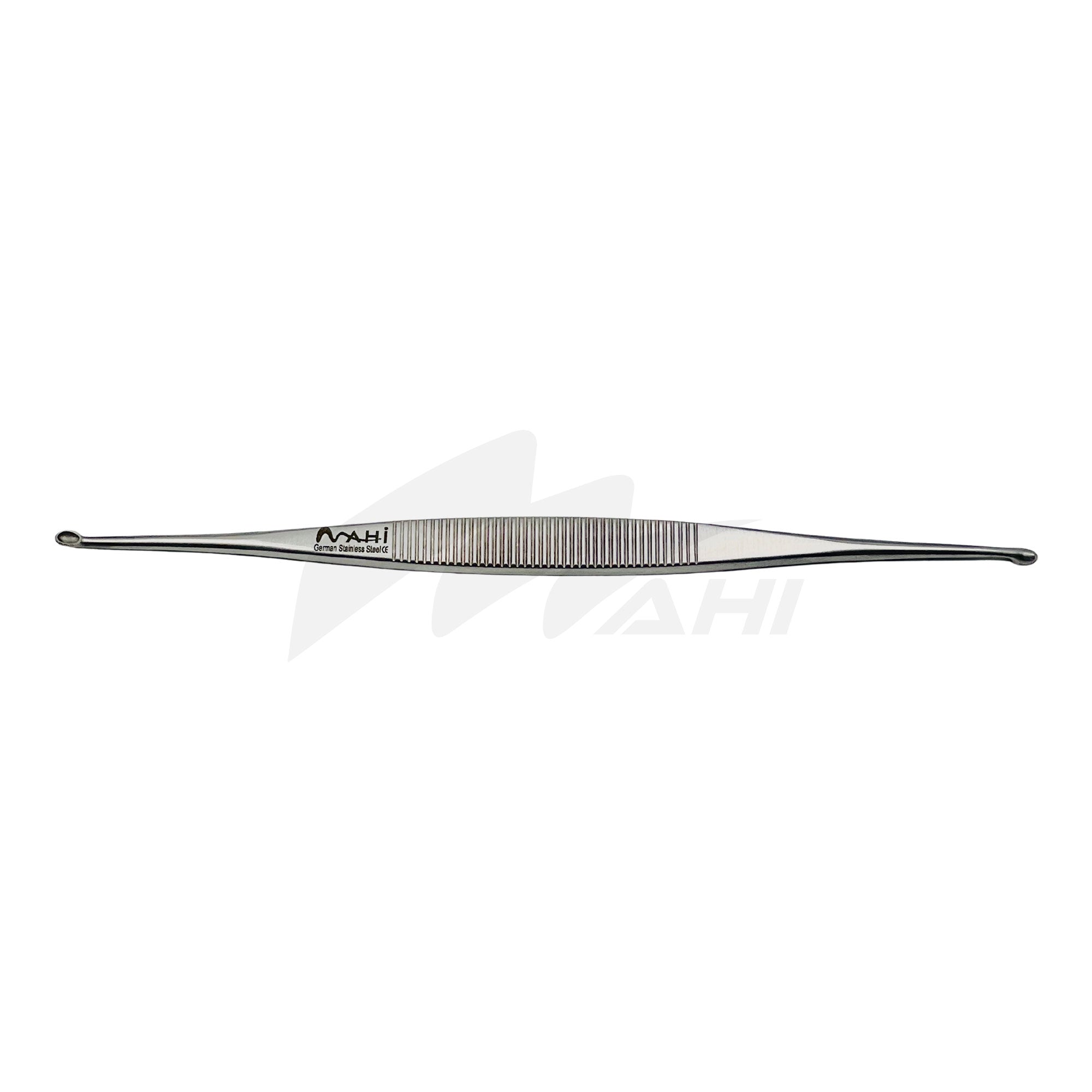<b>MGD 621</b><br> Bone Curette Double End  (2mm spoon) 17cm German Stainless Steel