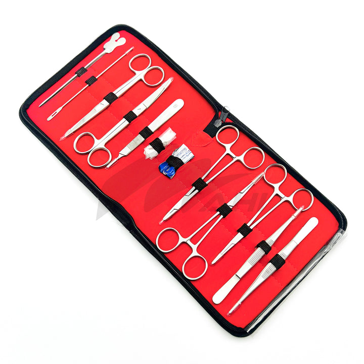 <b>MGS 395</b><br> Surgical Dissecting 12 pcs Of Kit Stainless Steel