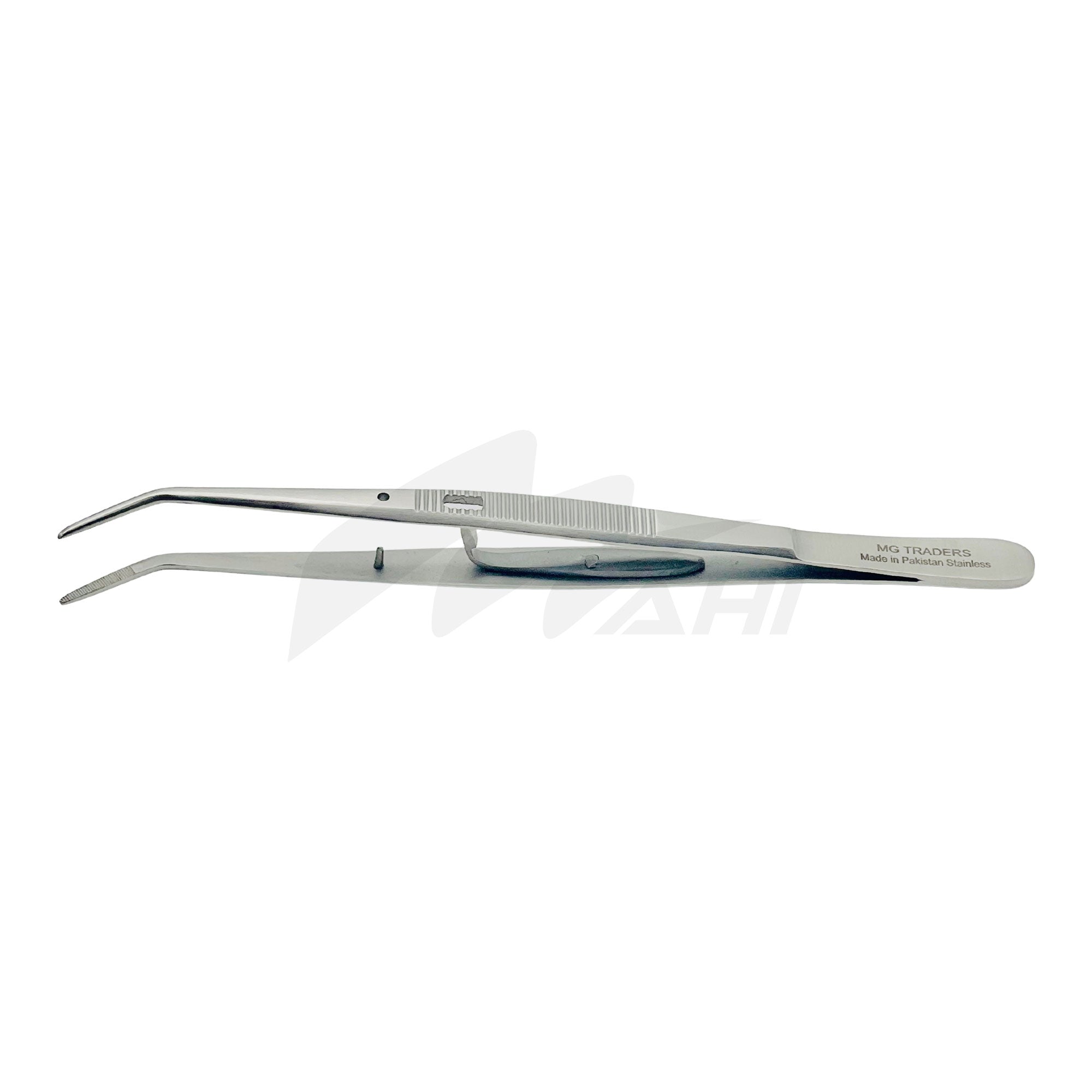 <b>MGD 532</b><br> Tweezers Forceps London Colege Cotton Plier With Lock German Stainless Steel