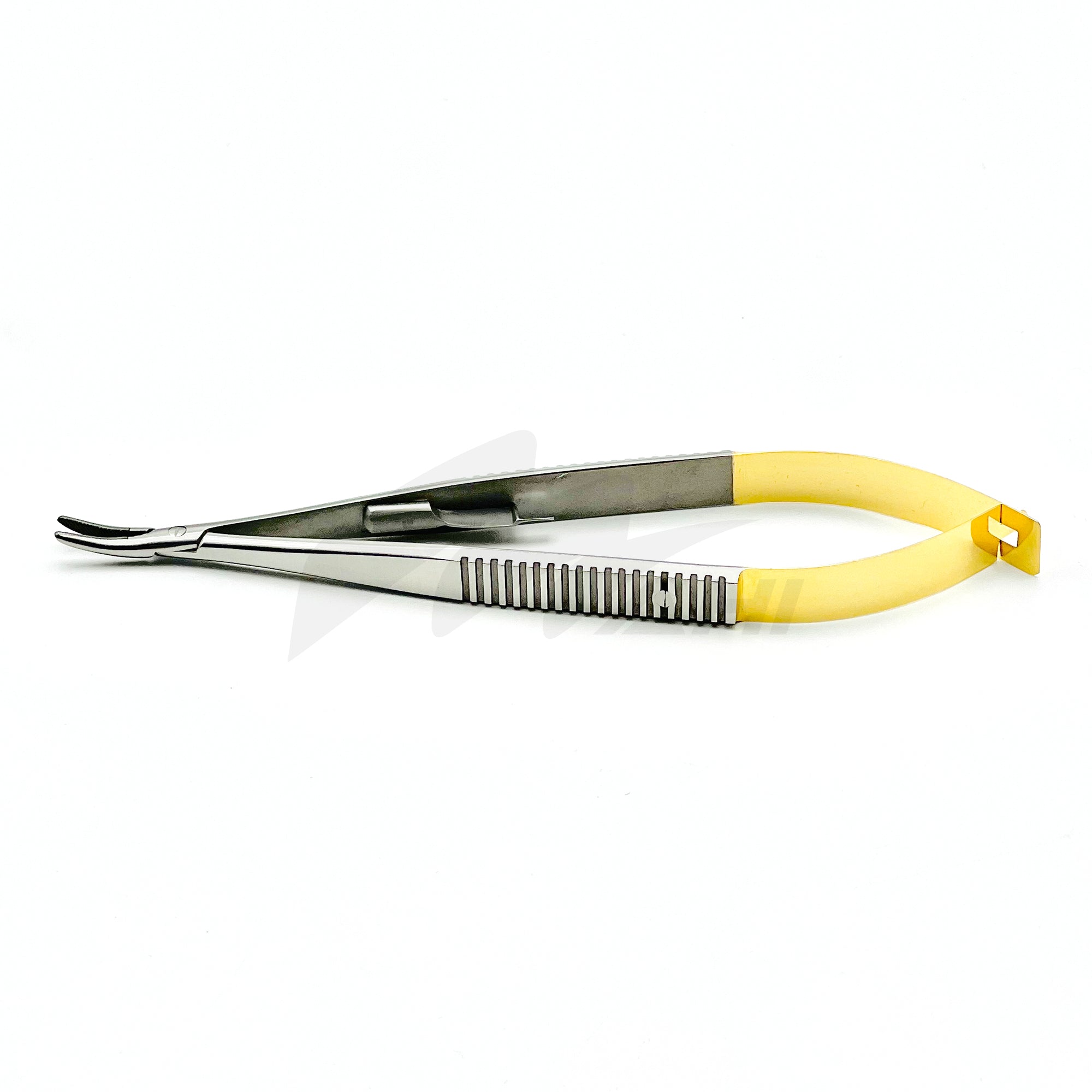 <b>MGD 333</b><br> TC Castroviejo Needle Holder 14cm Curved – German Stainless Steel
