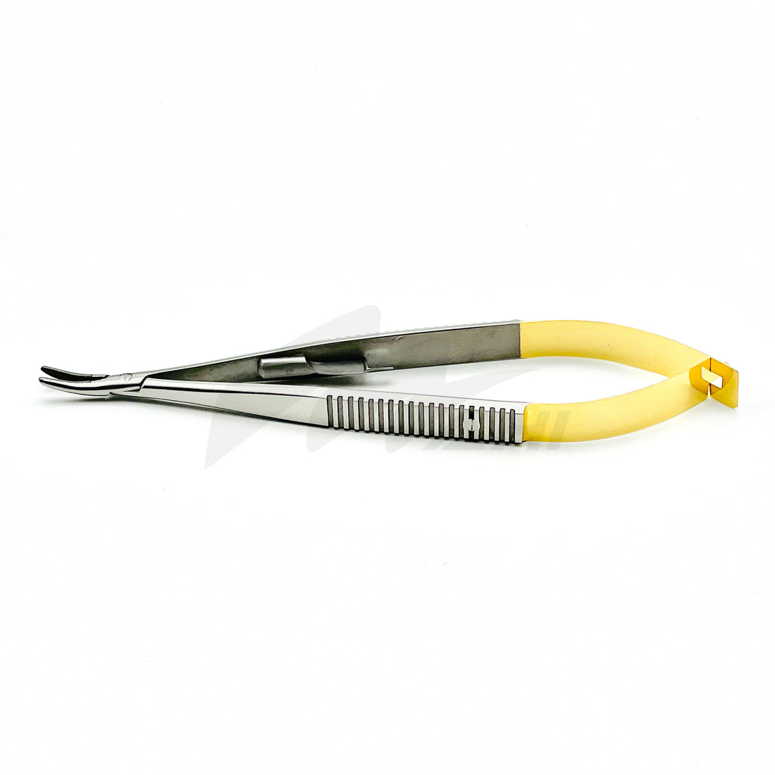 <b>MGD 333</b><br> TC Castroviejo Needle Holder 14cm Curved – German Stainless Steel