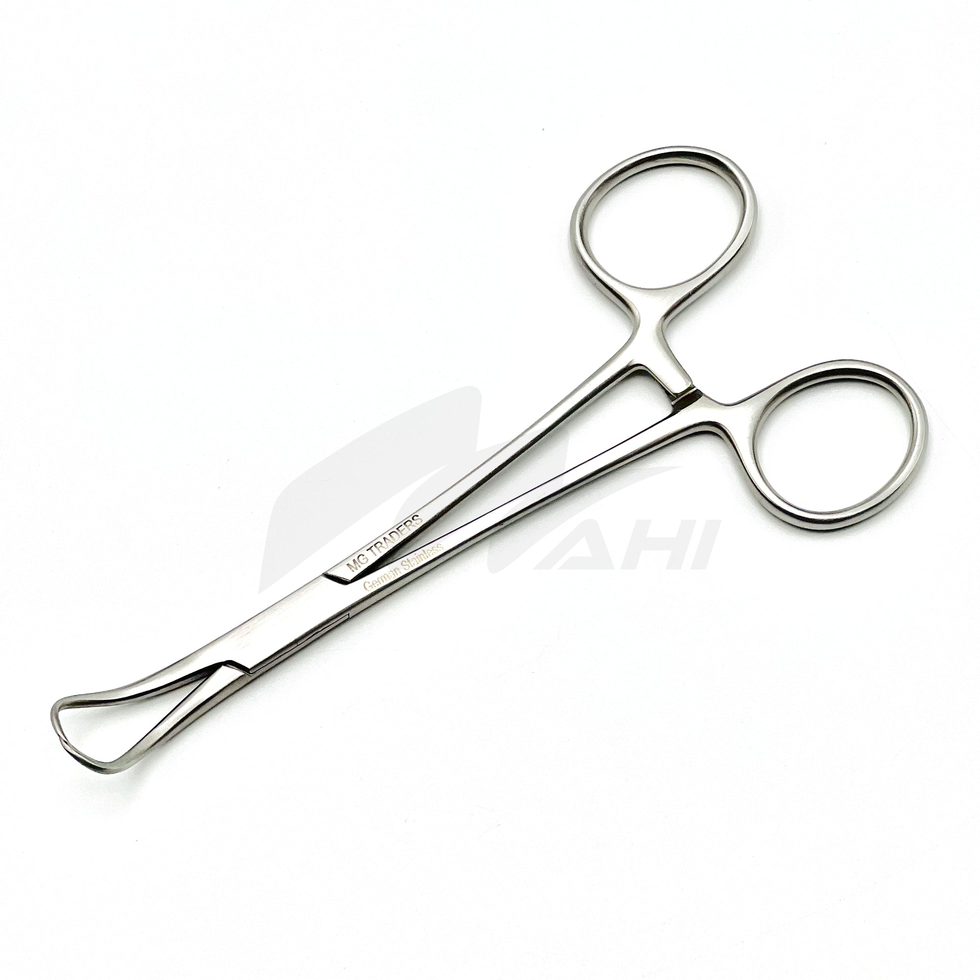 <b>MGD 380</b><br>Backhaus Towel Clamp Forceps 13cm Straight – German Stainless Steel