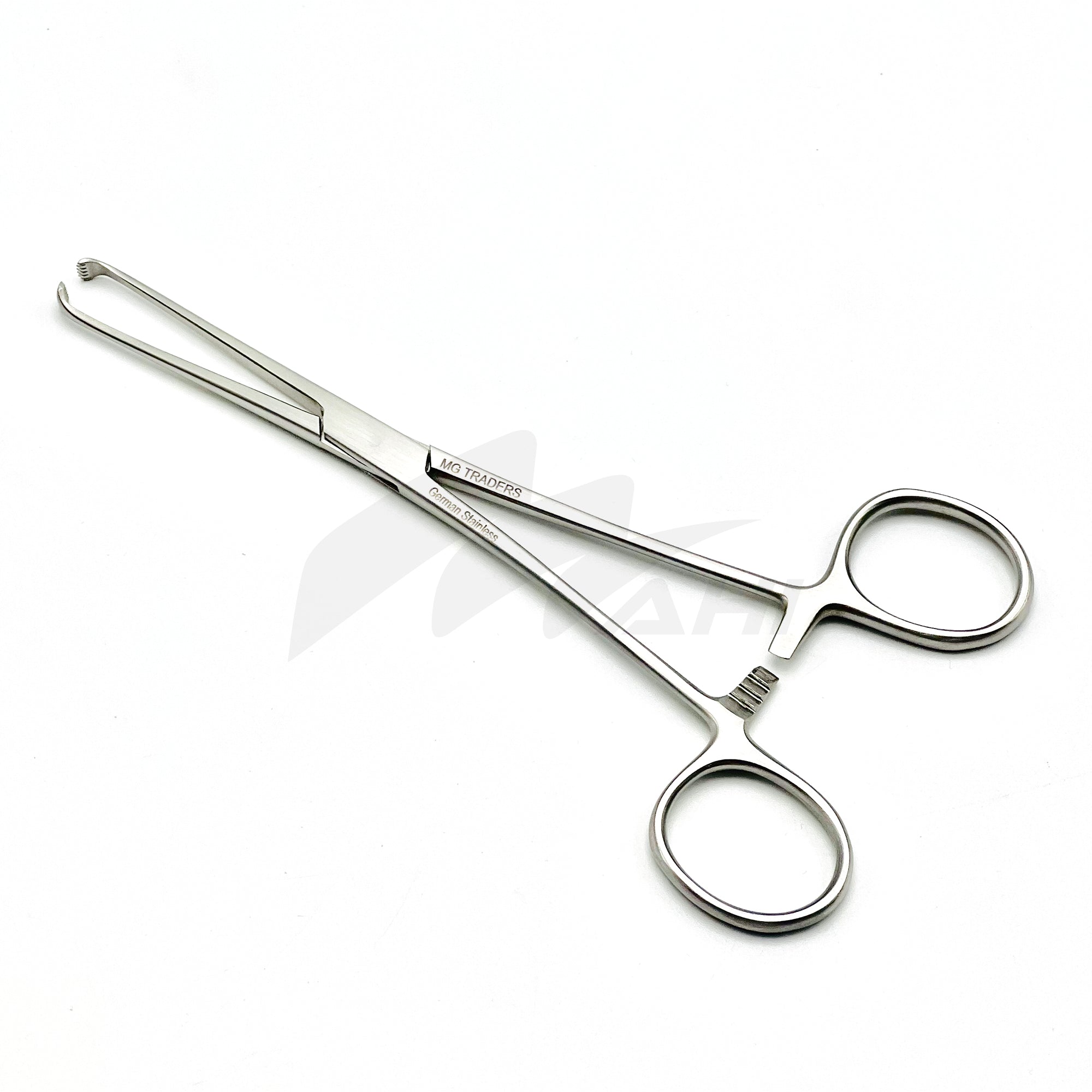 <b>MGS 300</b><br> Allis Tissue Forceps Curved 15cm – German Stainless Steel