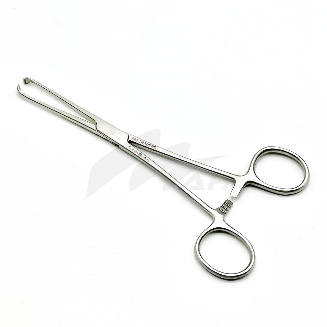 <b>MGS 300</b><br> Allis Tissue Forceps Curved 15cm – German Stainless Steel