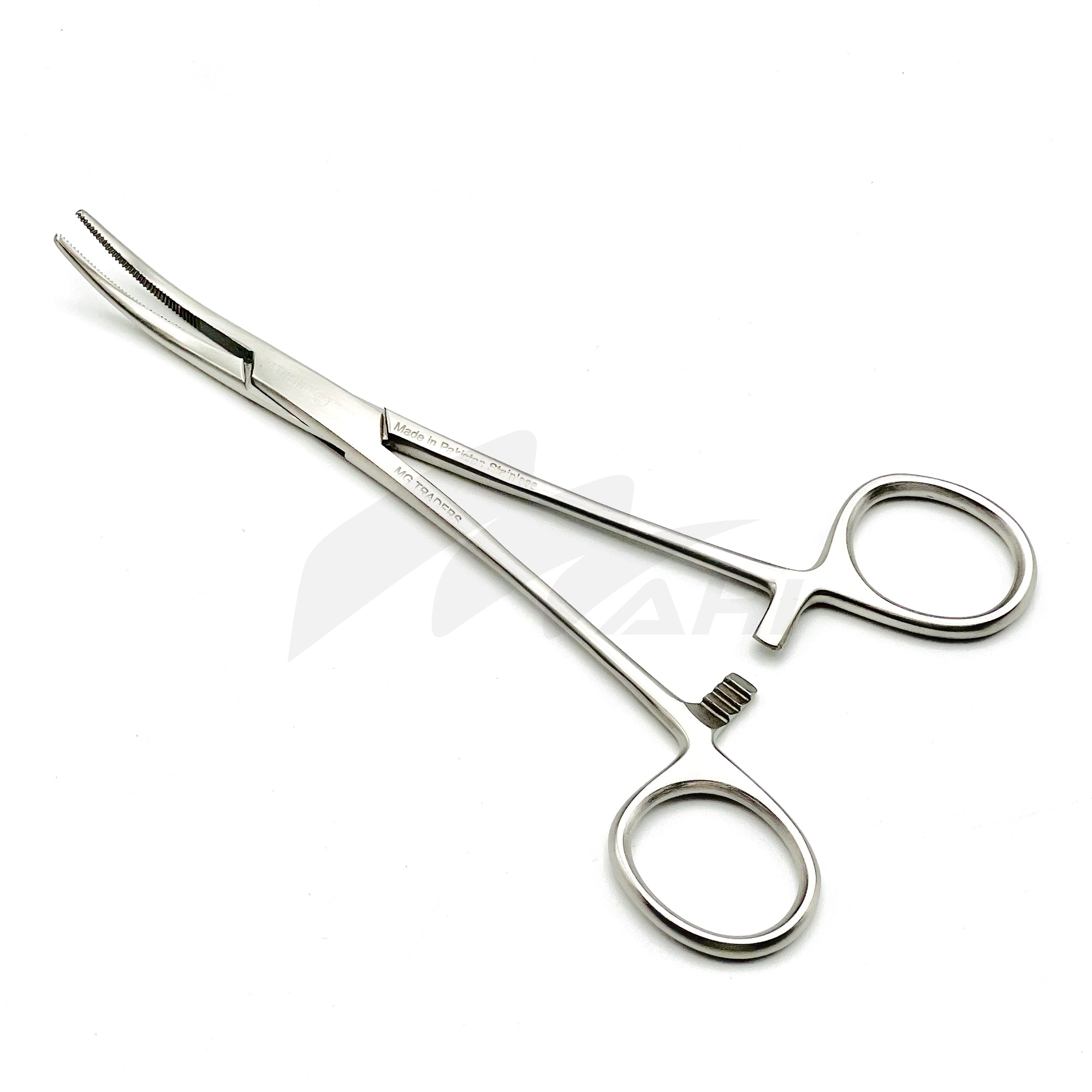 <b>MGS 299</b><br> RT Forceps Curved 21cm – German Stainless Steel