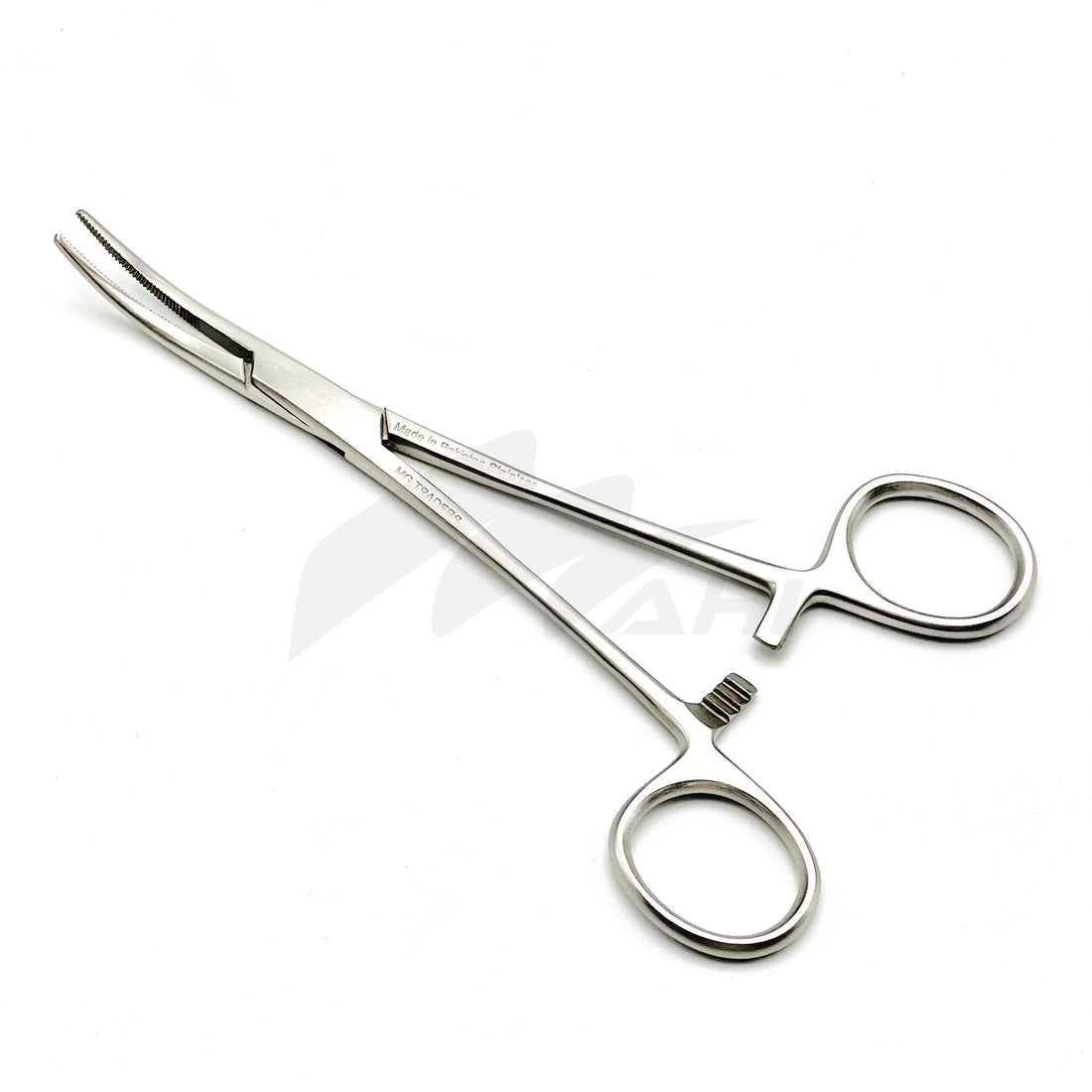 <b>MGS 299</b><br> RT Forceps Curved 21cm – German Stainless Steel